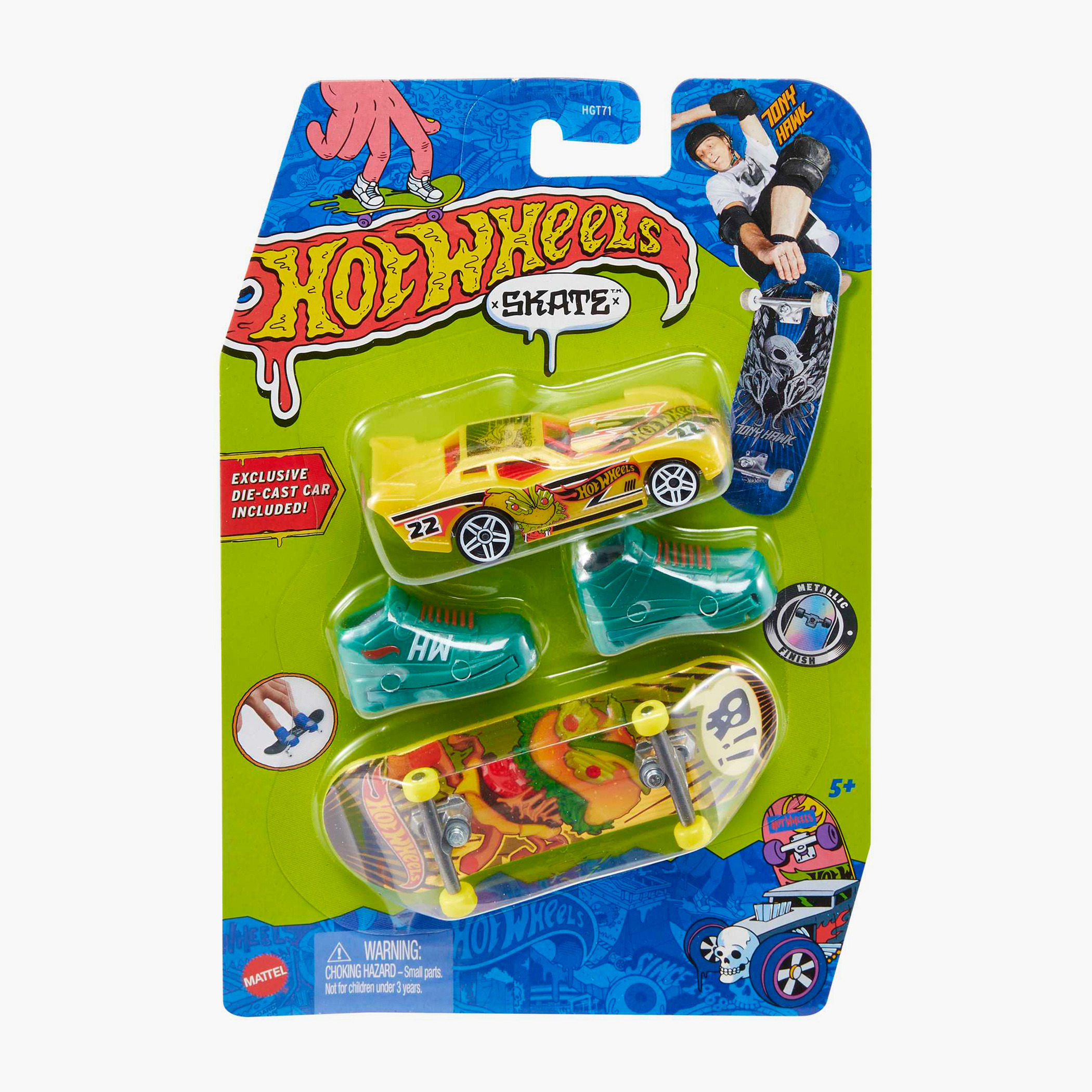 Hot Wheels Assorted Fingerboard and Die Cast Playset-toys-playvehicles-racetracks-image-4
