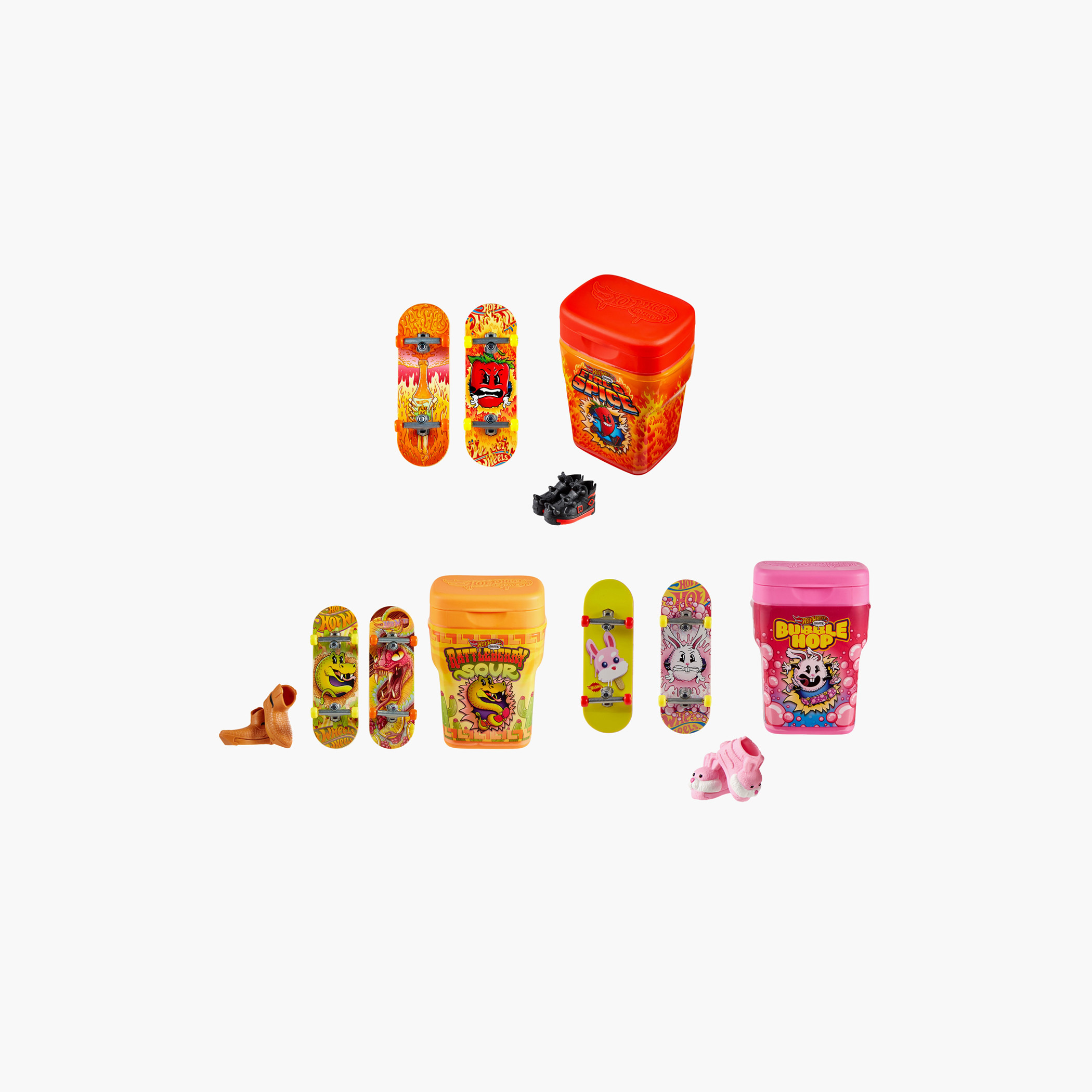 مجموعة لعب حاوية العلكة المتنوعة من هوت ويلز-toys-playvehicles-vehicleplaysets-image-5