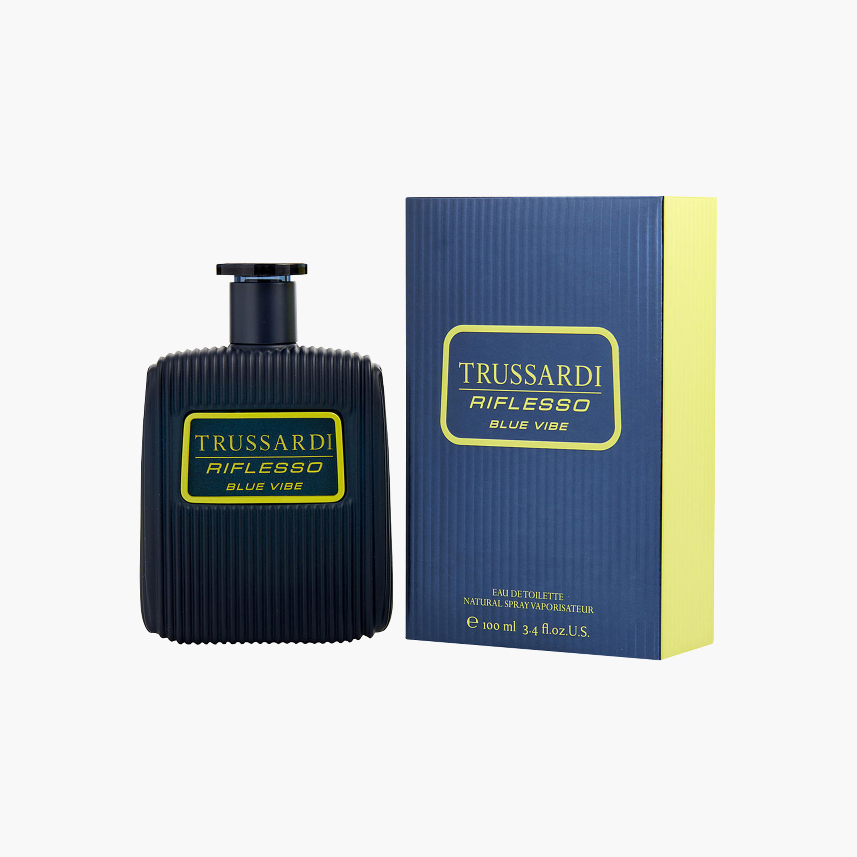 TRUSSARDI Riflesso Blue Vibe Eau de Toilette for Men - 100 ml-beautyandpersonalcare-fragrance-men-image-2