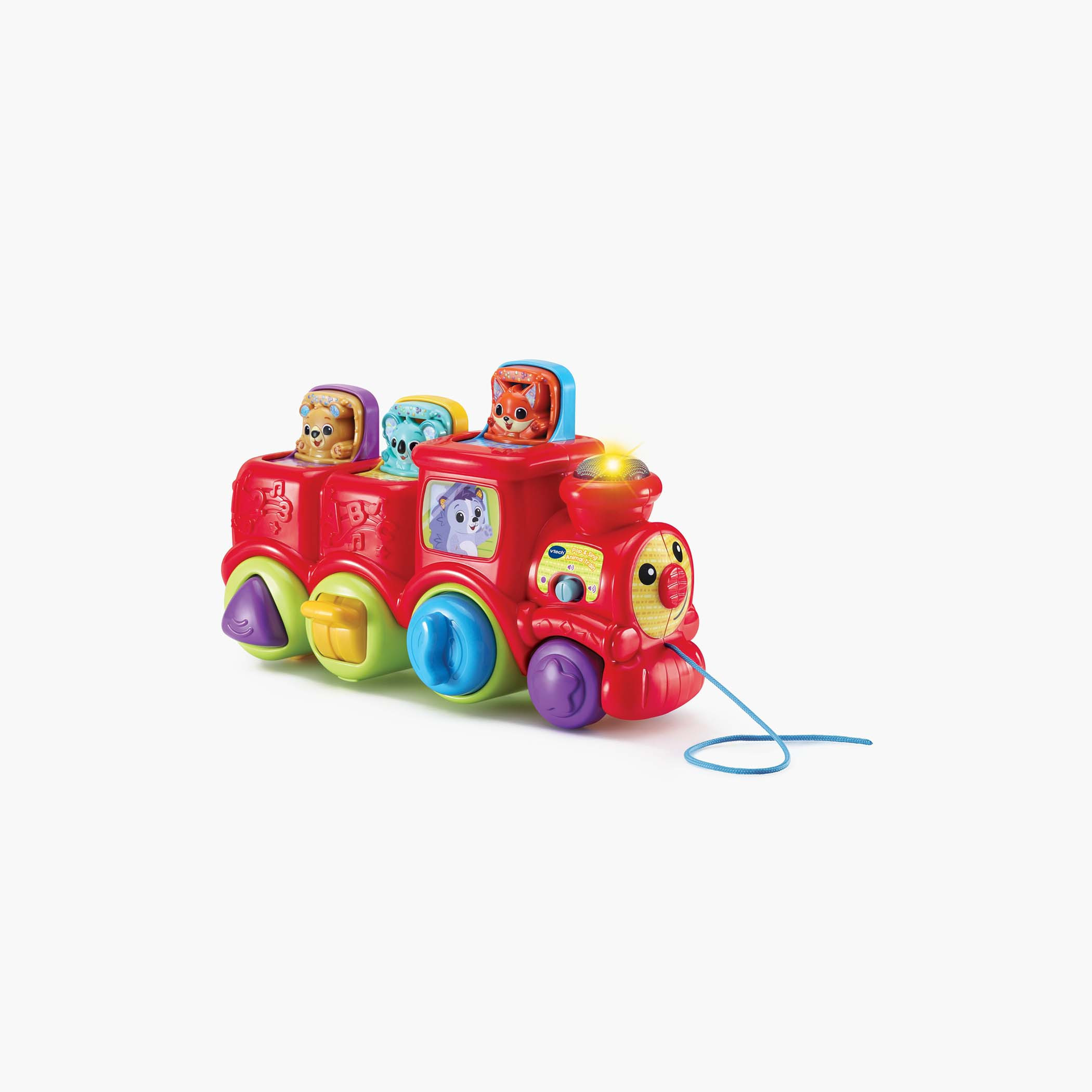 VTech Pop and Sing Animal Train Toy-toys-babyandtoddlertoys-pushandpulltoys-image-1