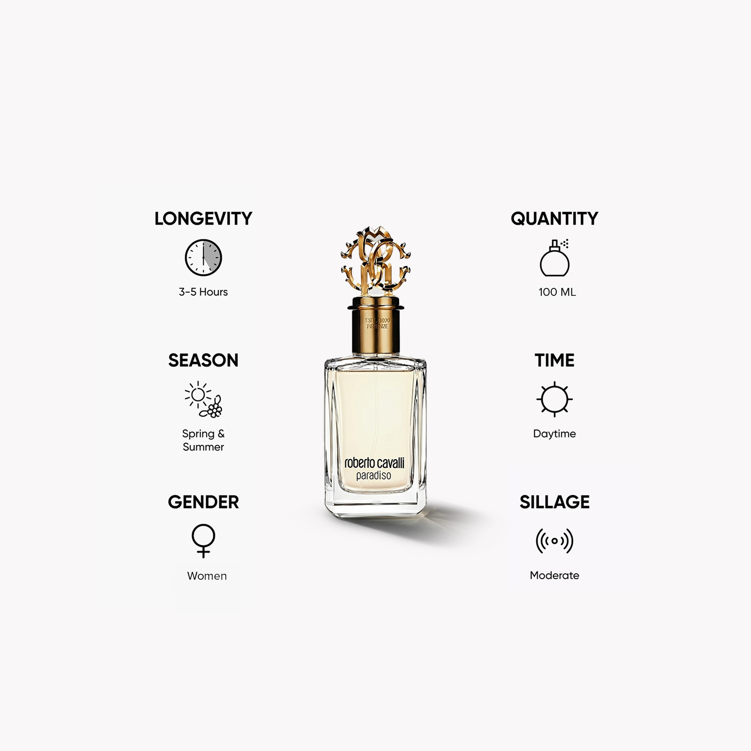 عطر أو دي بارفان باراديسو للنساء من روبرتو كافالي - 100 مل-beautyandpersonalcare-fragrance-women-image-5