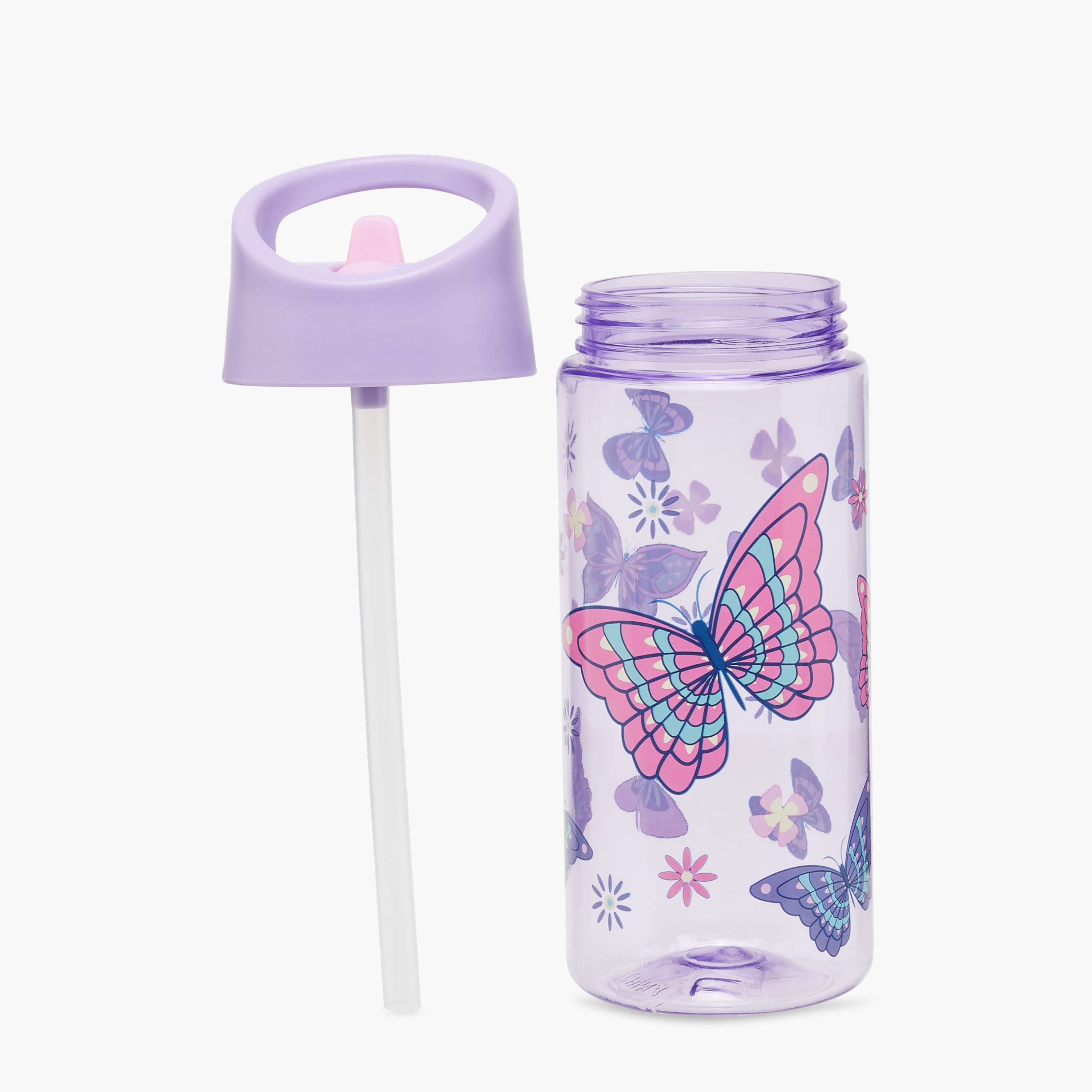 قارورة مياه بقشة ومقبض وطبعات من جلو - 420 مل-school-waterbottles-image-2