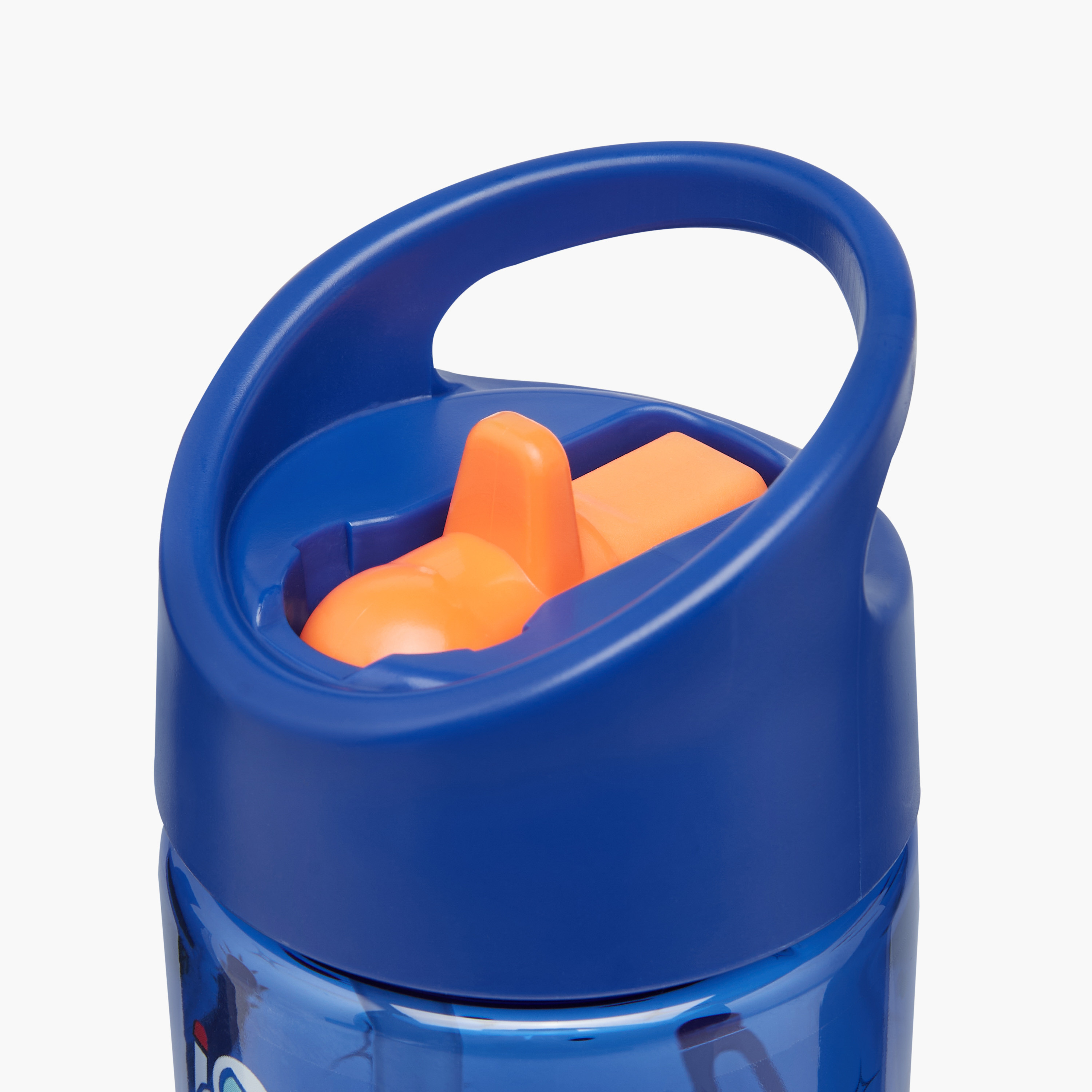 GLOO Space Print Sipper Water Bottle with Handle - 420 ml-school-waterbottles-image-3