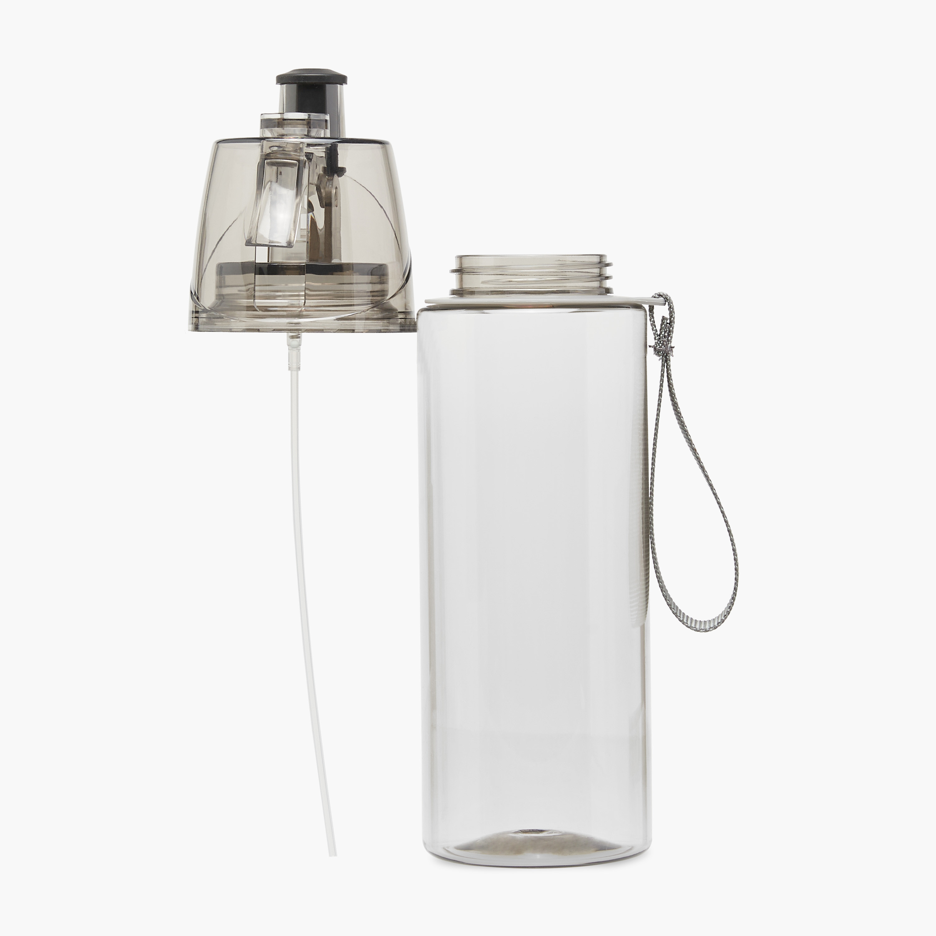 قارورة مياه سادة بقشّة ومقبض - 590 مل-school-waterbottles-image-2