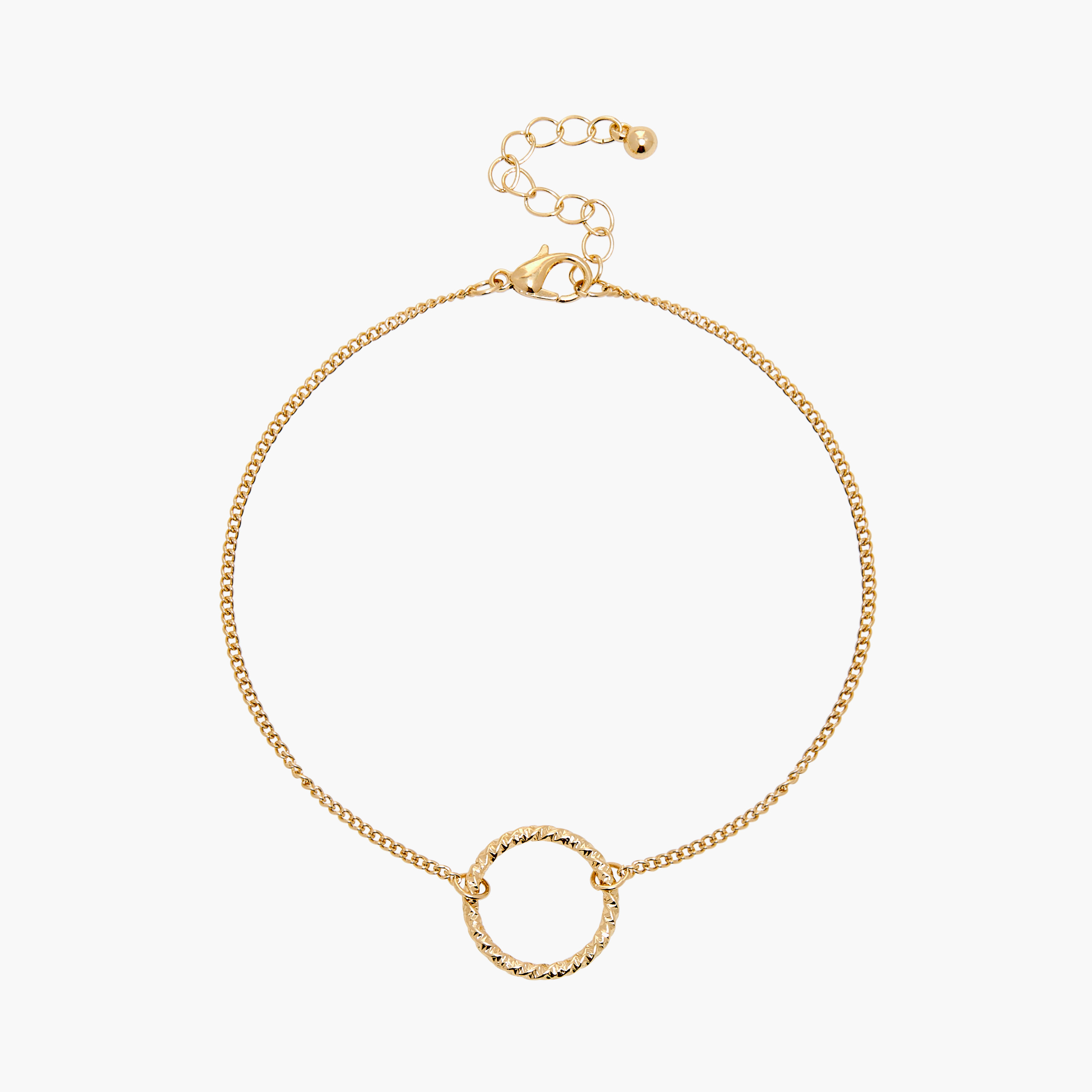 Metallic Anklet with Lobster Clasp Closure - Set of 5-women-watchesandjewellery-jewellery-anklets-image-2