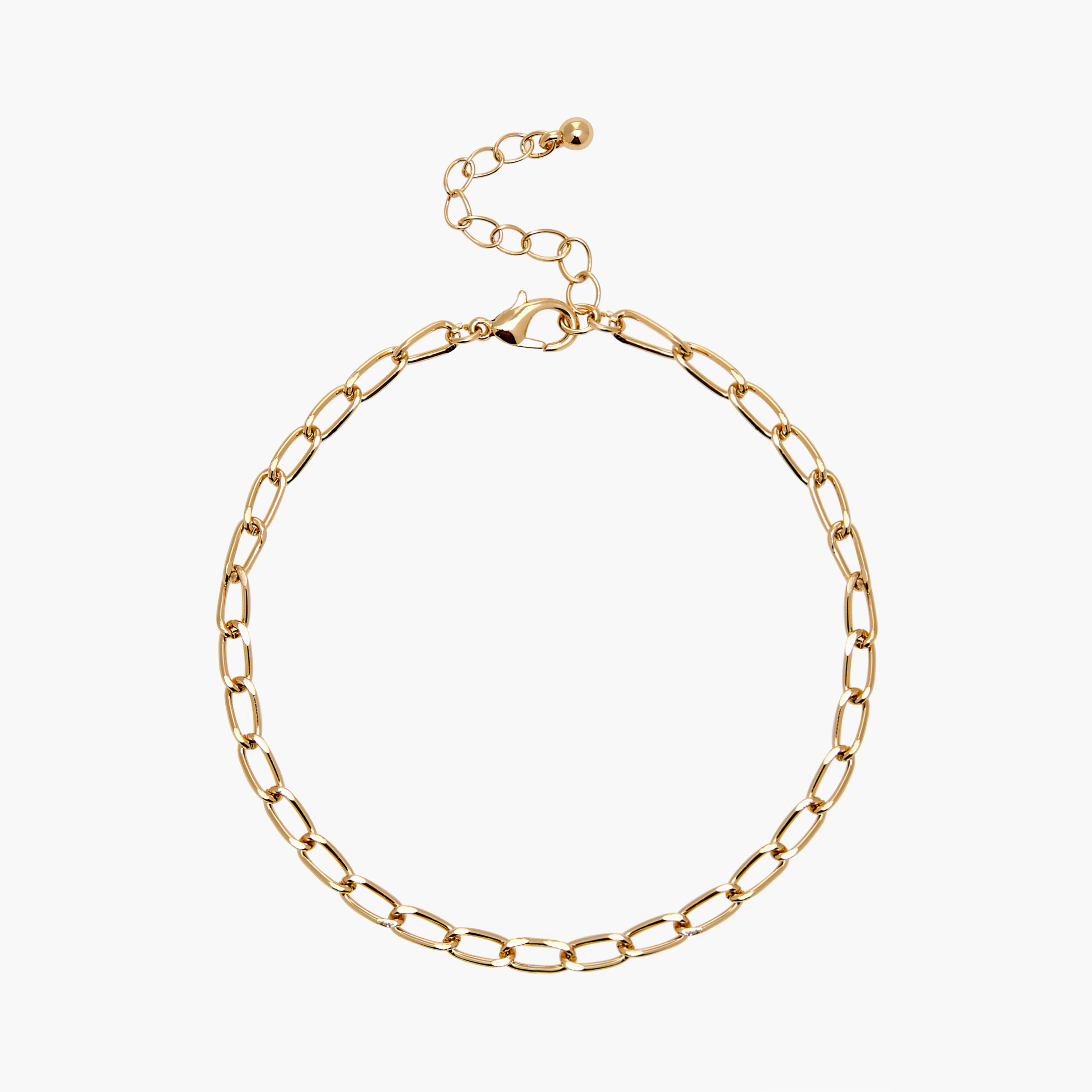 Metallic Anklet with Lobster Clasp Closure - Set of 5-women-watchesandjewellery-jewellery-anklets-image-6