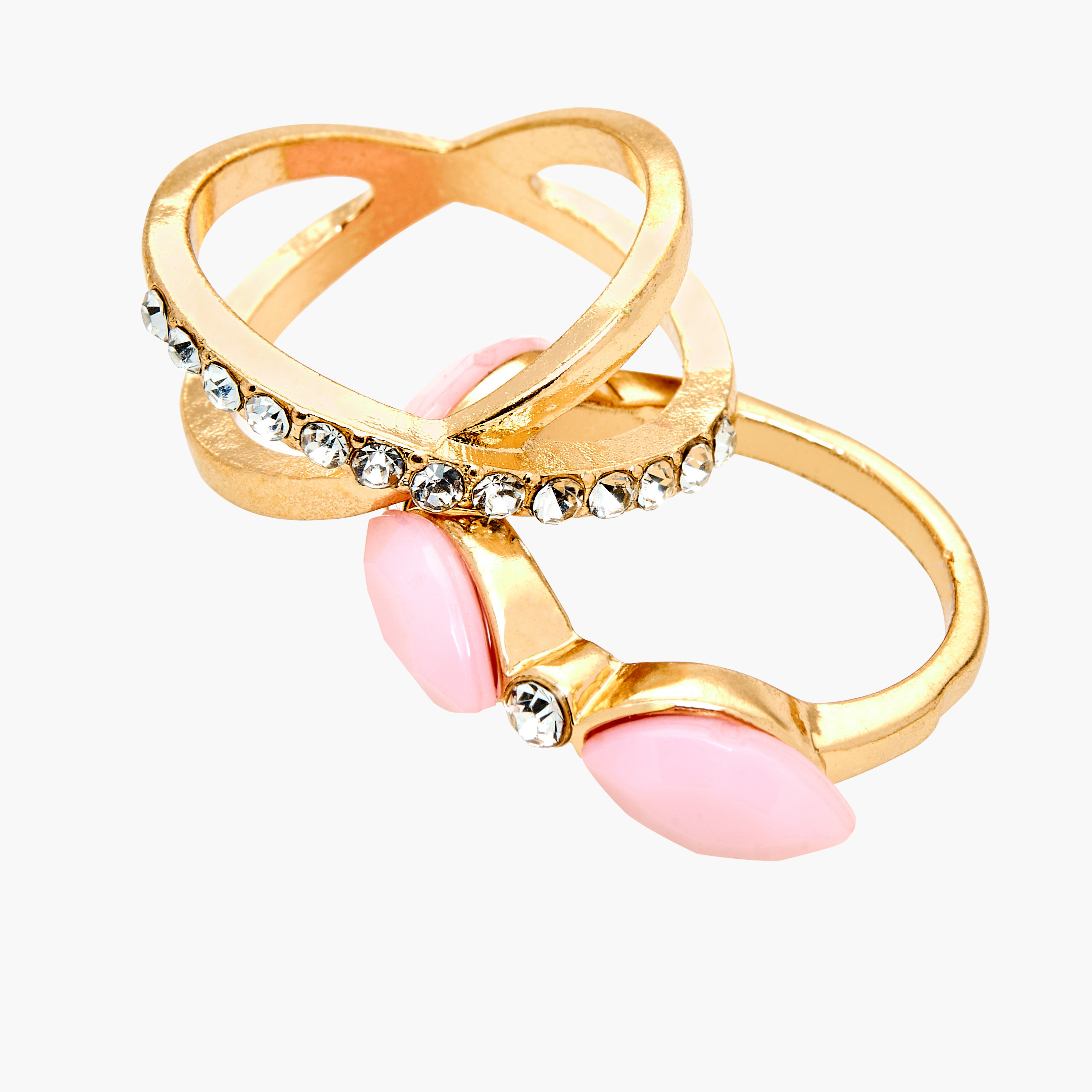 Embellished 7-Piece Ring Set - L-XL-women-watchesandjewellery-jewellery-rings-image-4