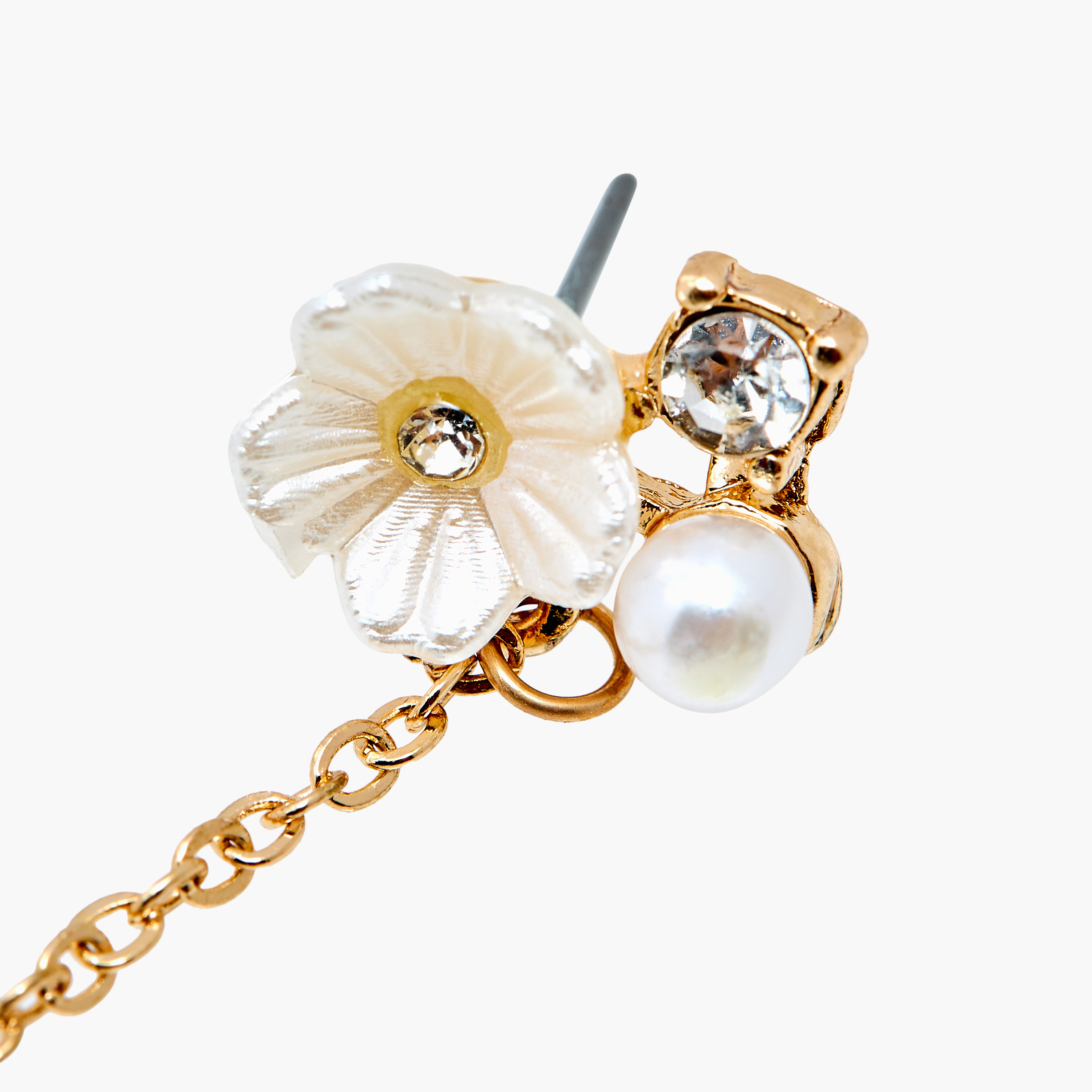 حلقان مزينة بمكبس إغلاق خلفي - طقم من 9 أزواج-women-watchesandjewellery-jewellery-earrings-image-4