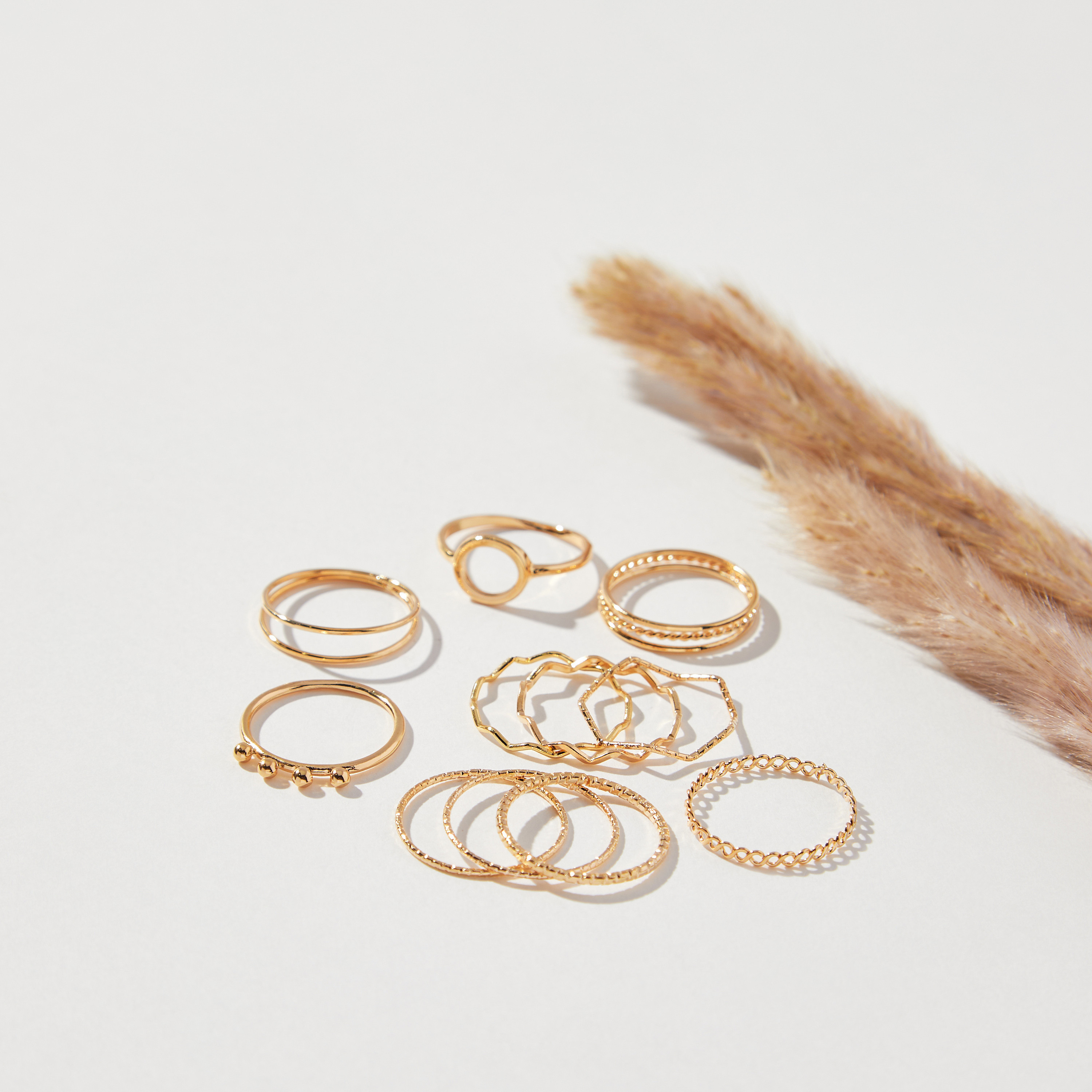 Assorted 11-Piece Ring Set - S-M-women-watchesandjewellery-jewellery-rings-image-1