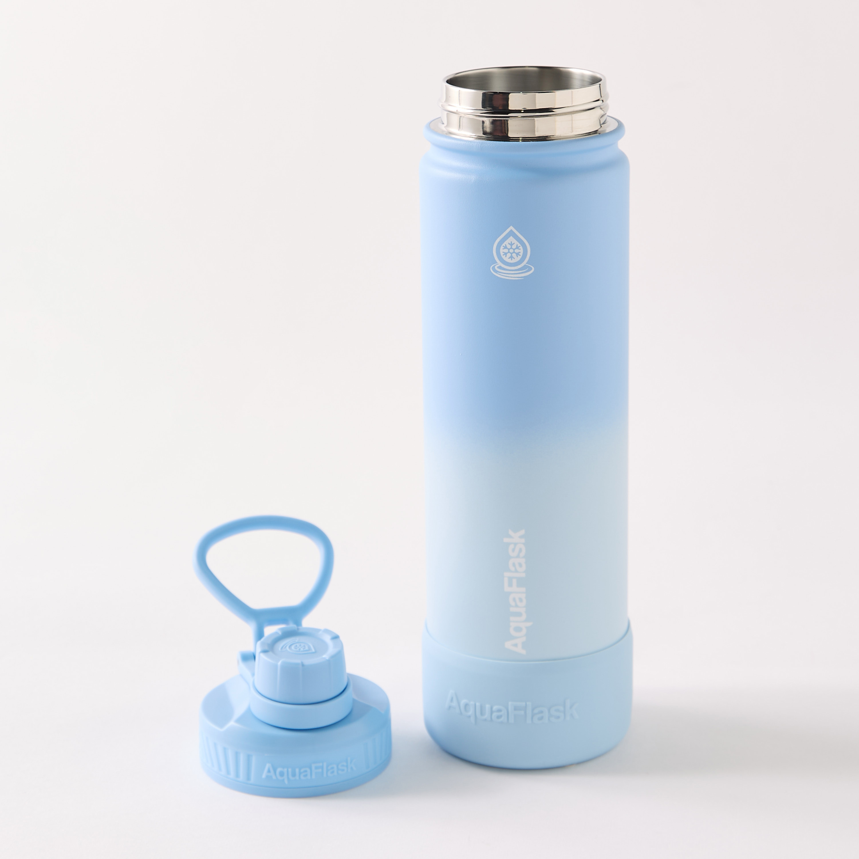 AquaFlask Ombre Double Wall Stainless Steel Sipper Water Bottle - 625 ml-school-waterbottles-image-2