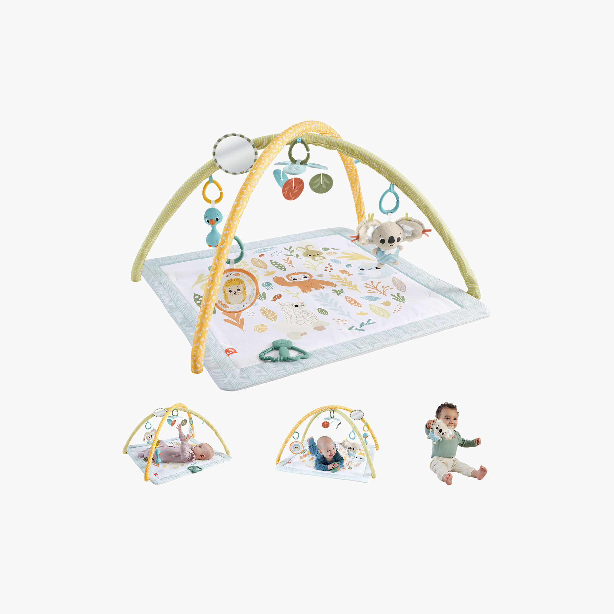 Fisher-Price Simply Senses Newborn Gym Playmat-baby-infantactivity-playgyms-image-1