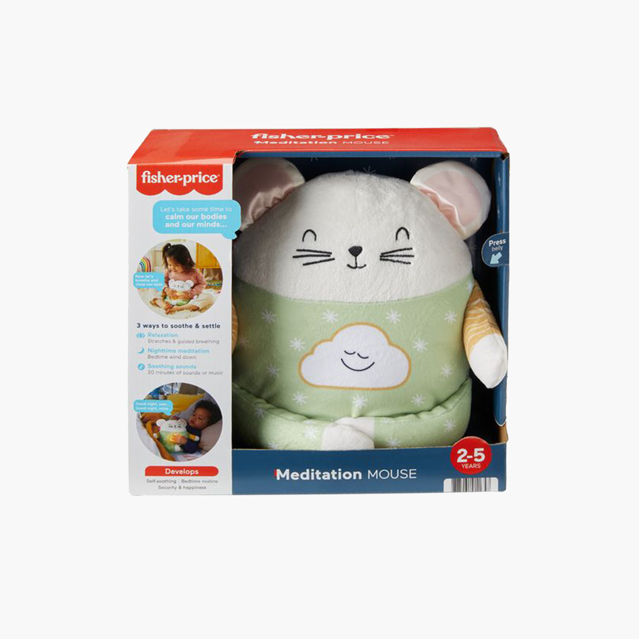 Fisher-Price Meditation Mouse Plush Toy-toys-plushsofttoys-animals-image-6