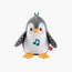 Fisher-Price Baby Tummy Time Toy Flap & Wobble Penguin, Music & Motion for Newborns Ages 0+-toys-plushsofttoys-birds-image-1