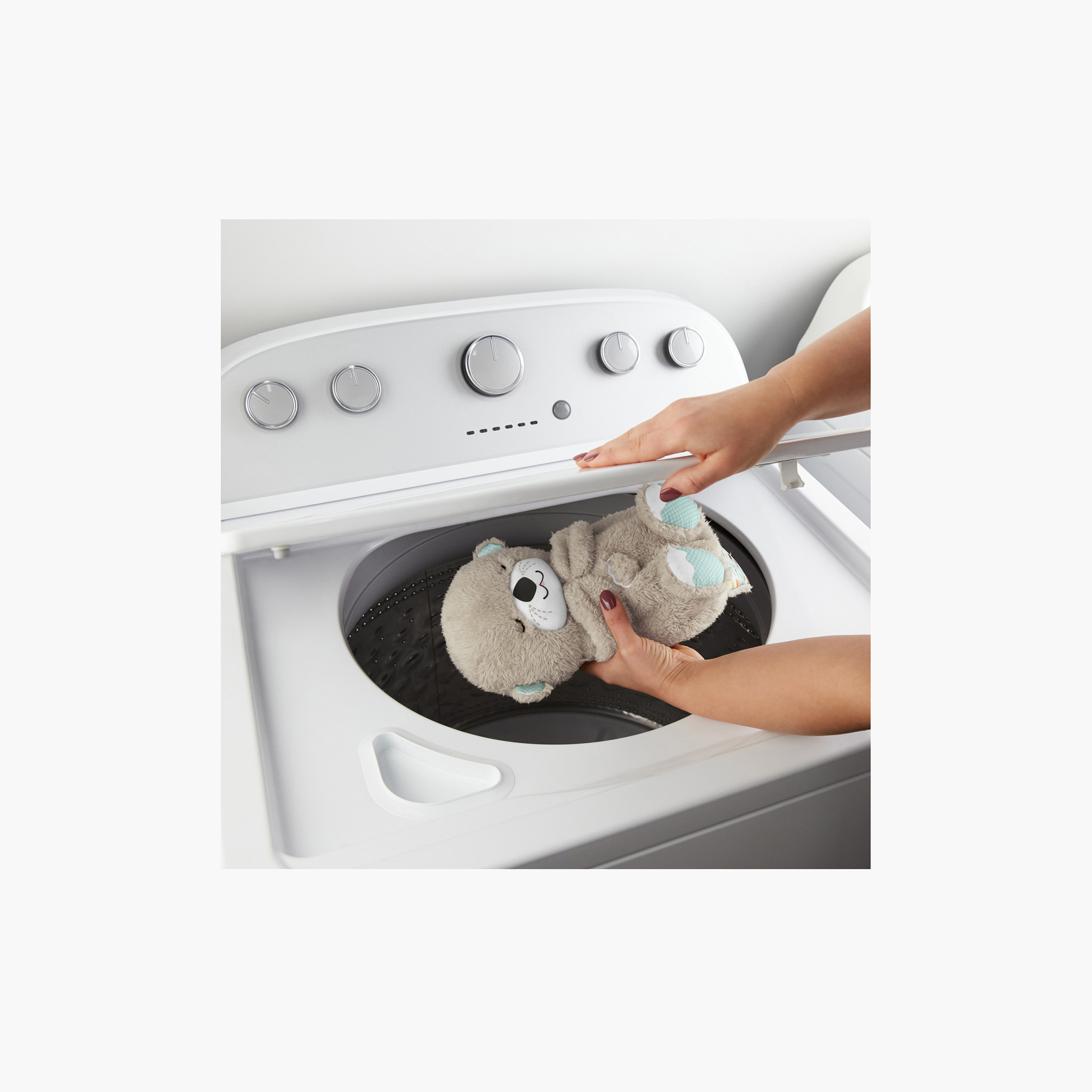 Fisher-Price Baby Toy Soothe ‘n Snuggle Otter, Plush Portable Sound Machine for Ages 0+ Months-toys-plushsofttoys-animals-image-5