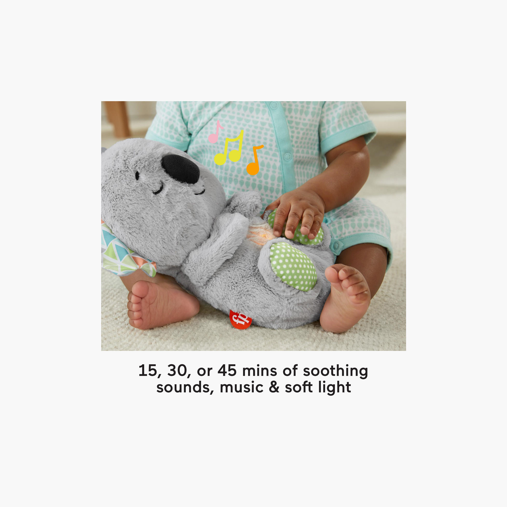 لعبة كوالا للتهدئة والاحتضان من فيشر برايس-toys-plushsofttoys-animals-image-2