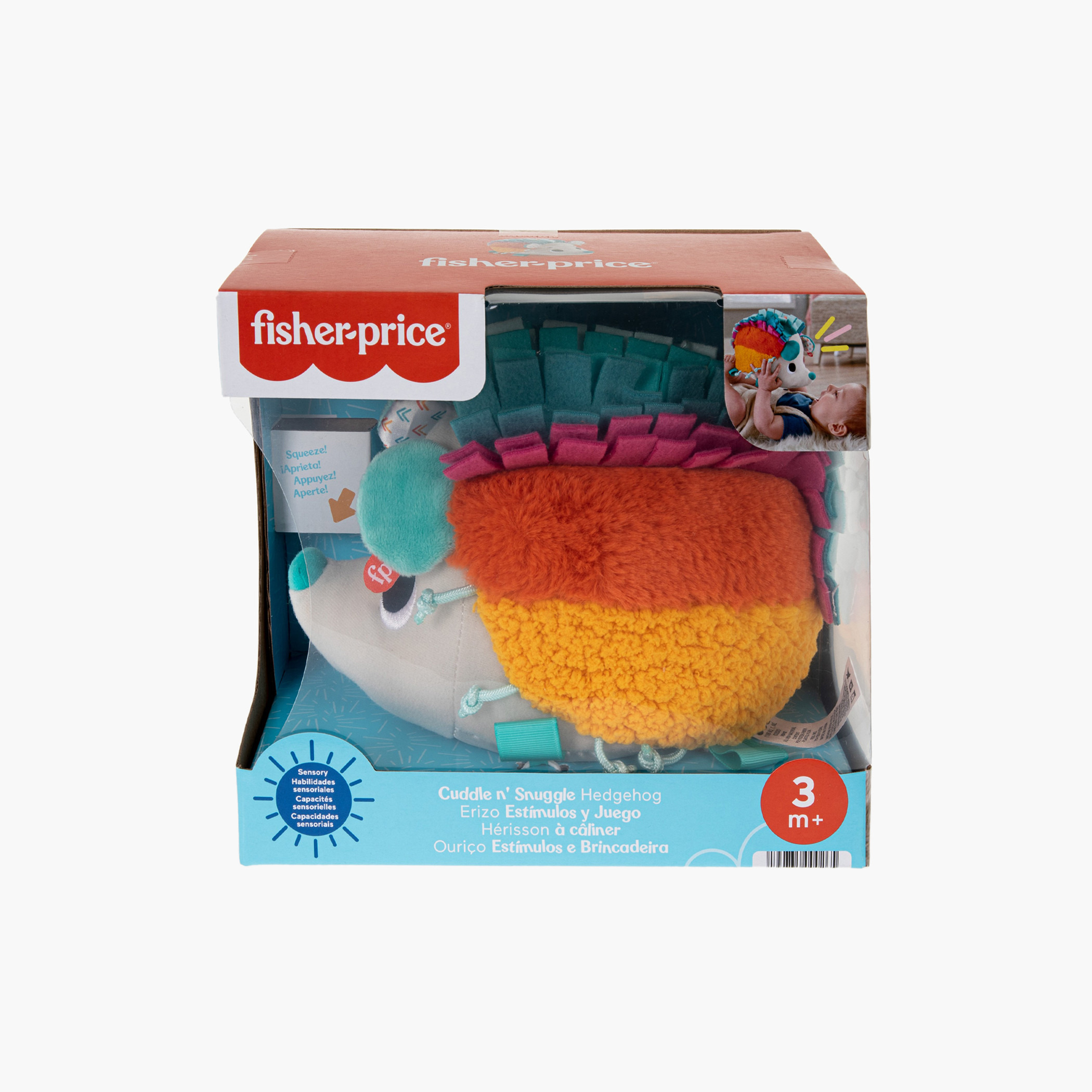Fisher-Price Cuddle and Snuggle Hedgehog-toys-plushsofttoys-animals-image-6