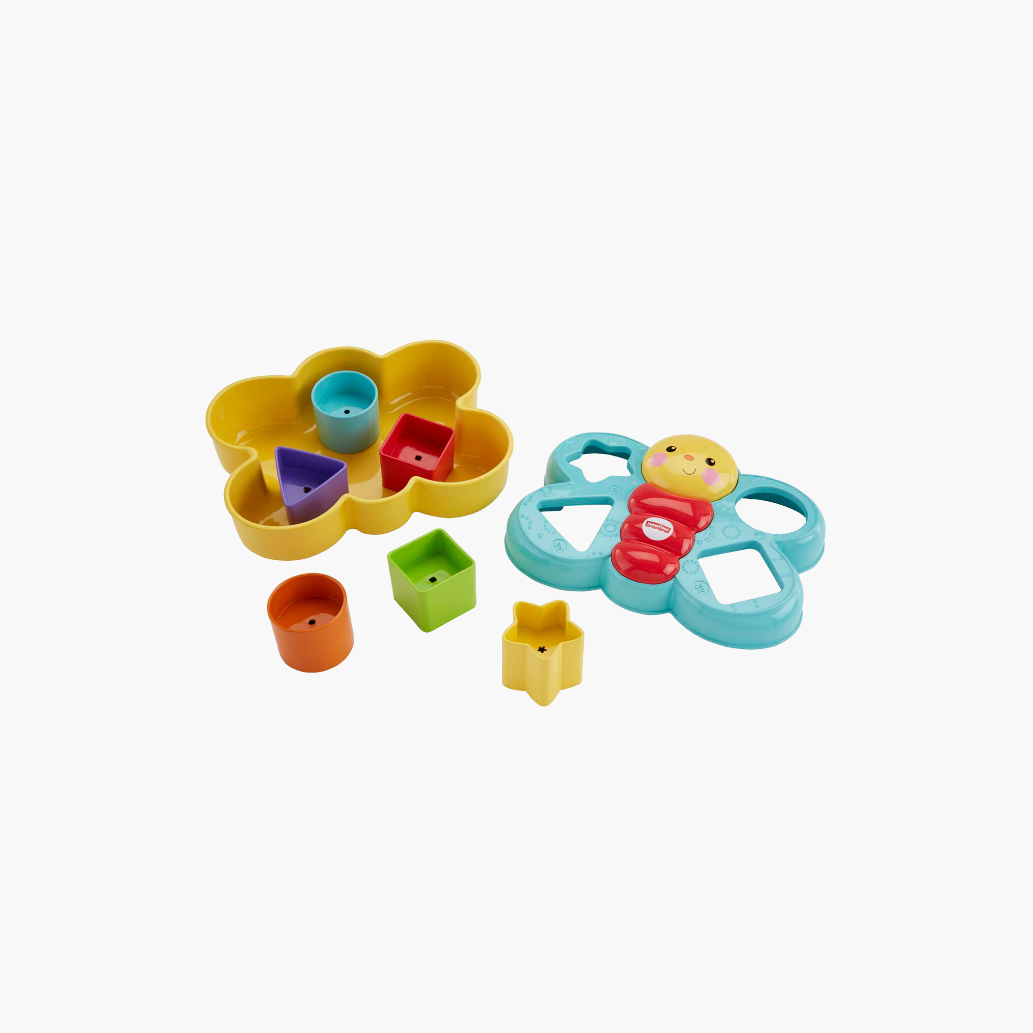 Fisher-Price Butterfly Shape Sorter, baby blocks activity toy for ages 6 months and older-toys-babyandtoddlertoys-shapesorters-image-4