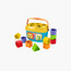 Fisher-Price Stacking Toy Baby’s First Blocks Set of 10 Shapes for Sorting Play -toys-babyandtoddlertoys-shapesorters-image-1