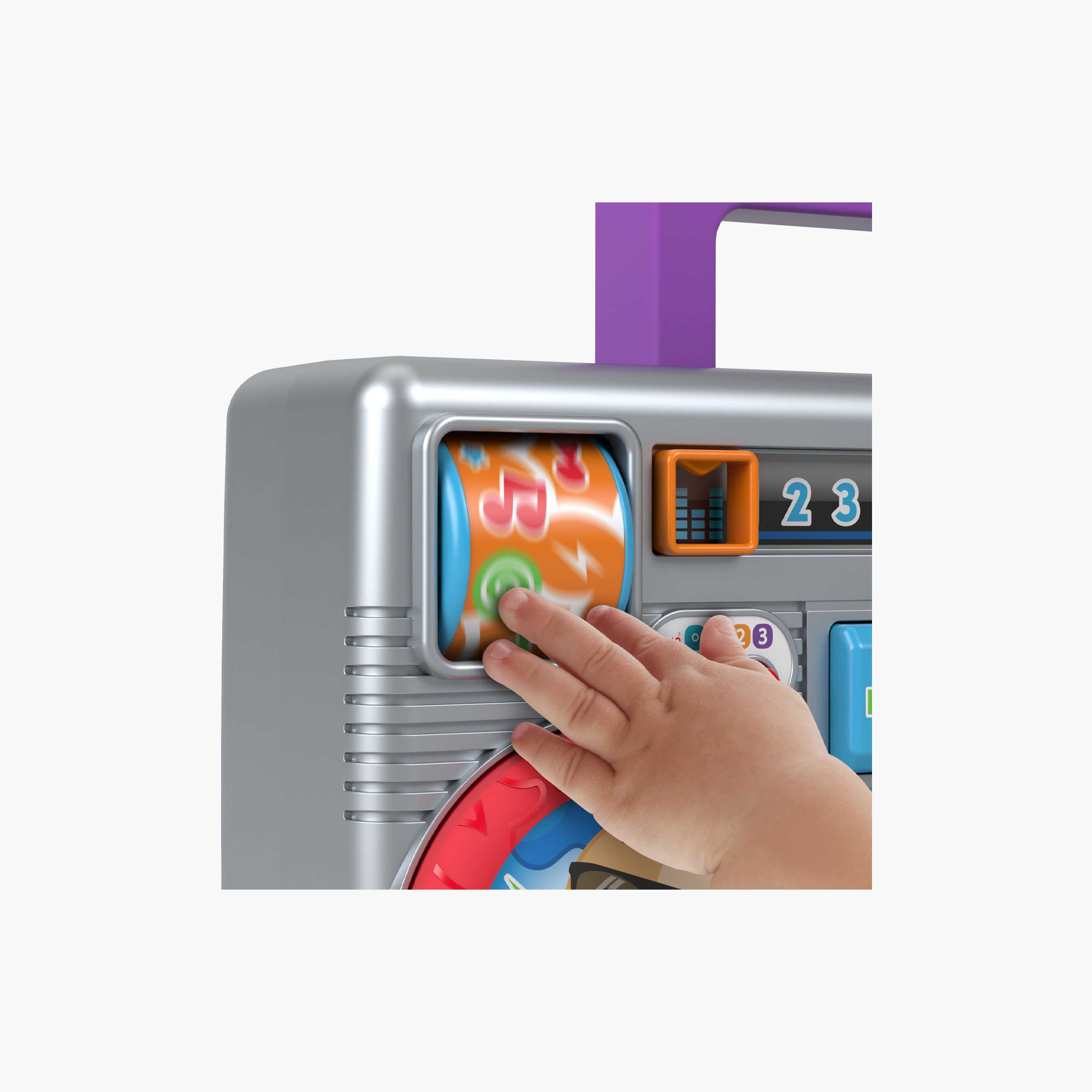 Fisher-Price Busy Boombox Musical Toy - 6-36 months-toys-babyandtoddlertoys-lightsandmusicaltoys-image-3