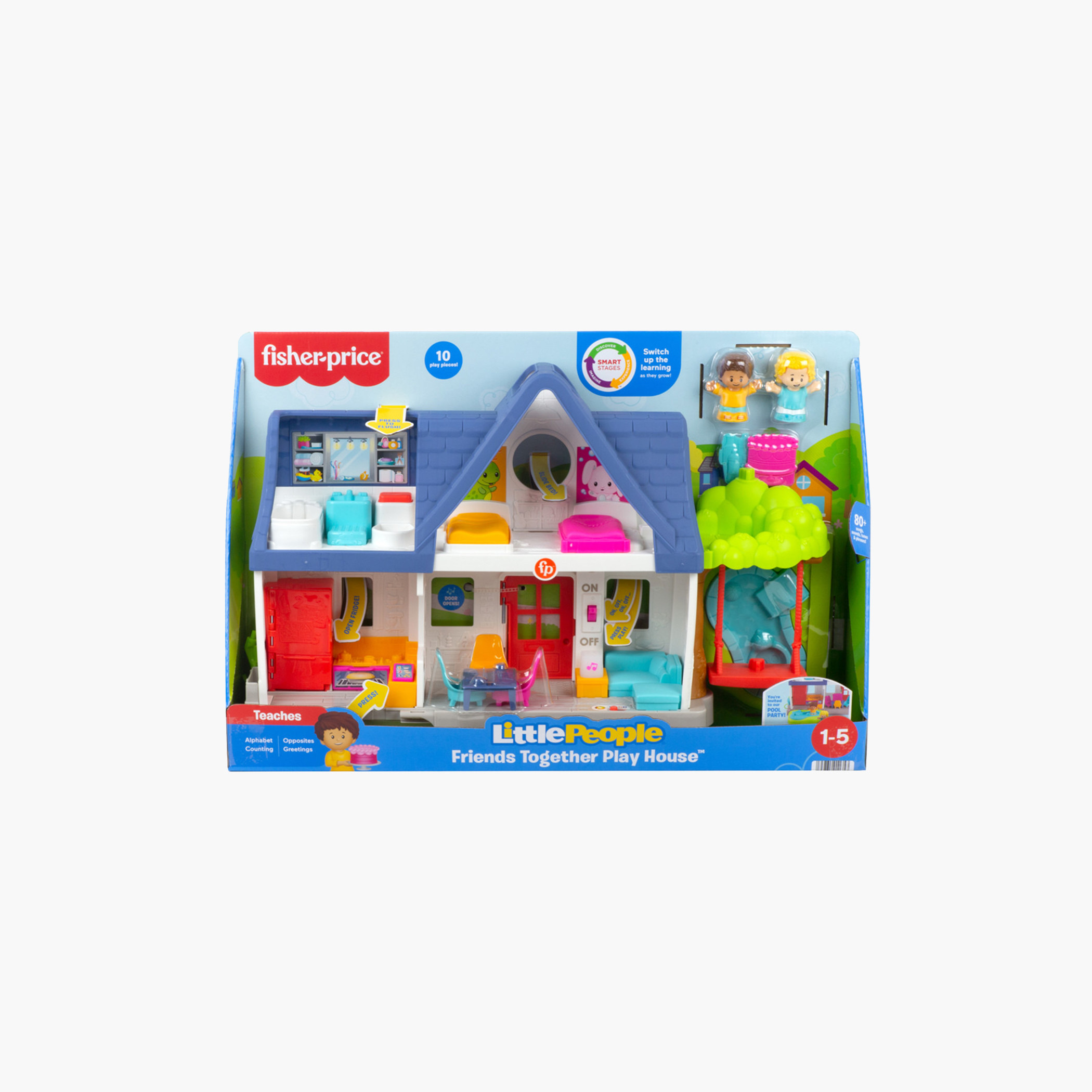 Fisher-Price Little People Electronic Play House Set-toys-playvehicles-vehicleplaysets-image-1