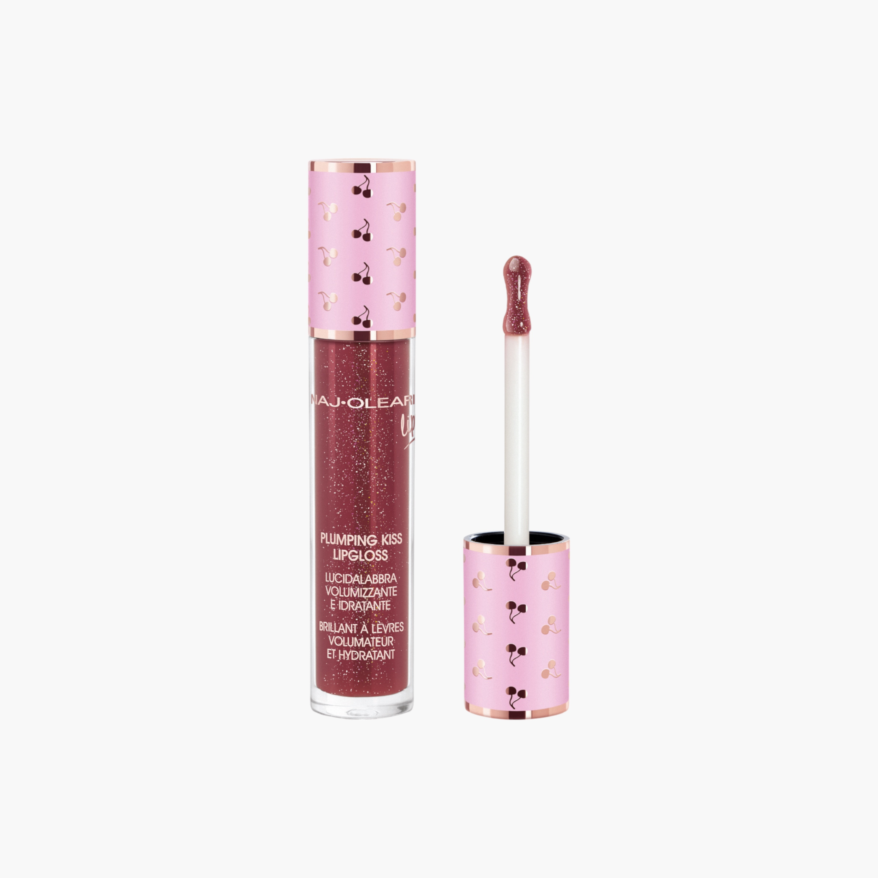 Naj Oleari Plumping Kiss Lip Gloss - 6 ml-beautyandpersonalcare-makeup-lips-lipglossesandbalms-image-1