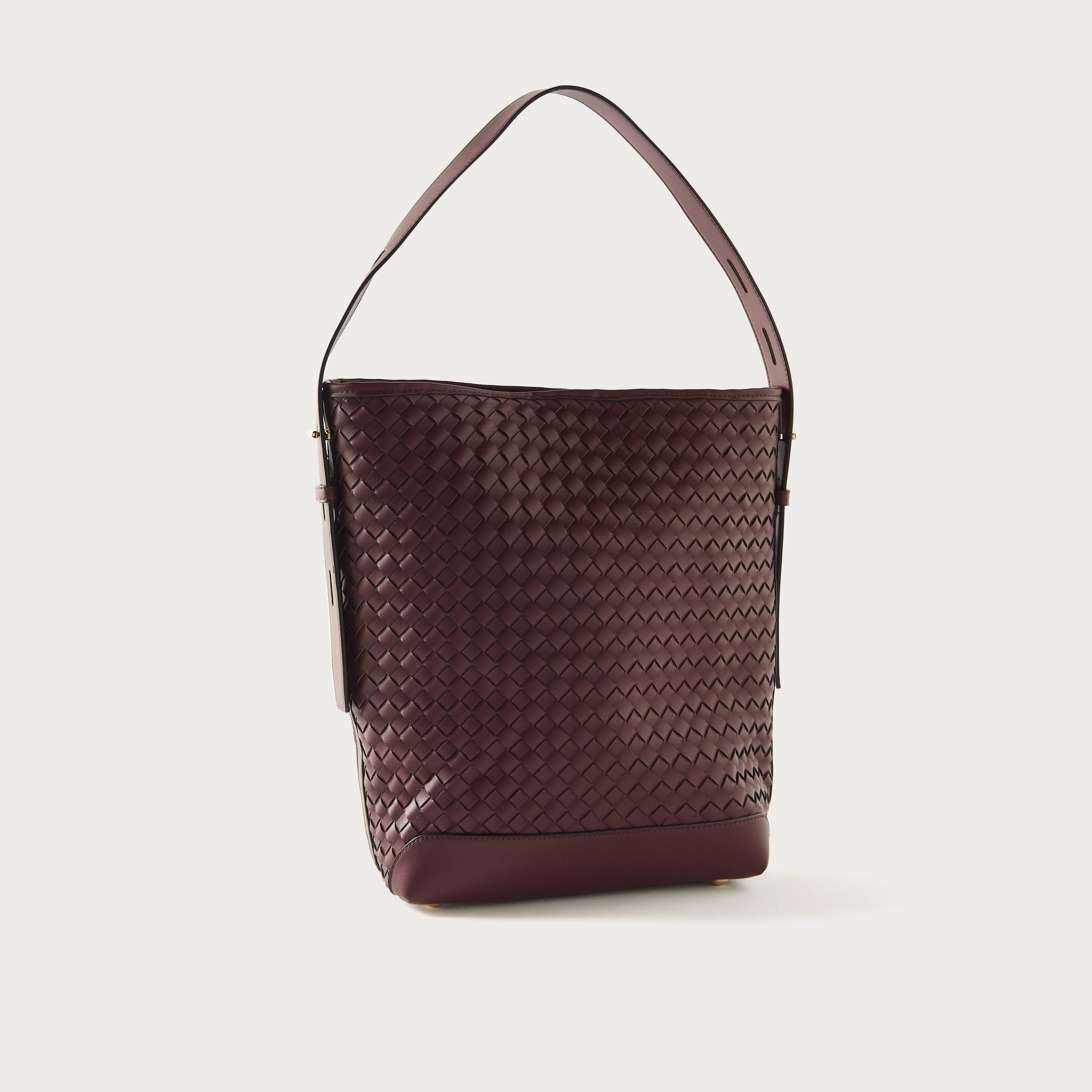 Sasha Weave Textured Hobo Bag with Button Closure-women-bagsandwallets-handbags-image-3