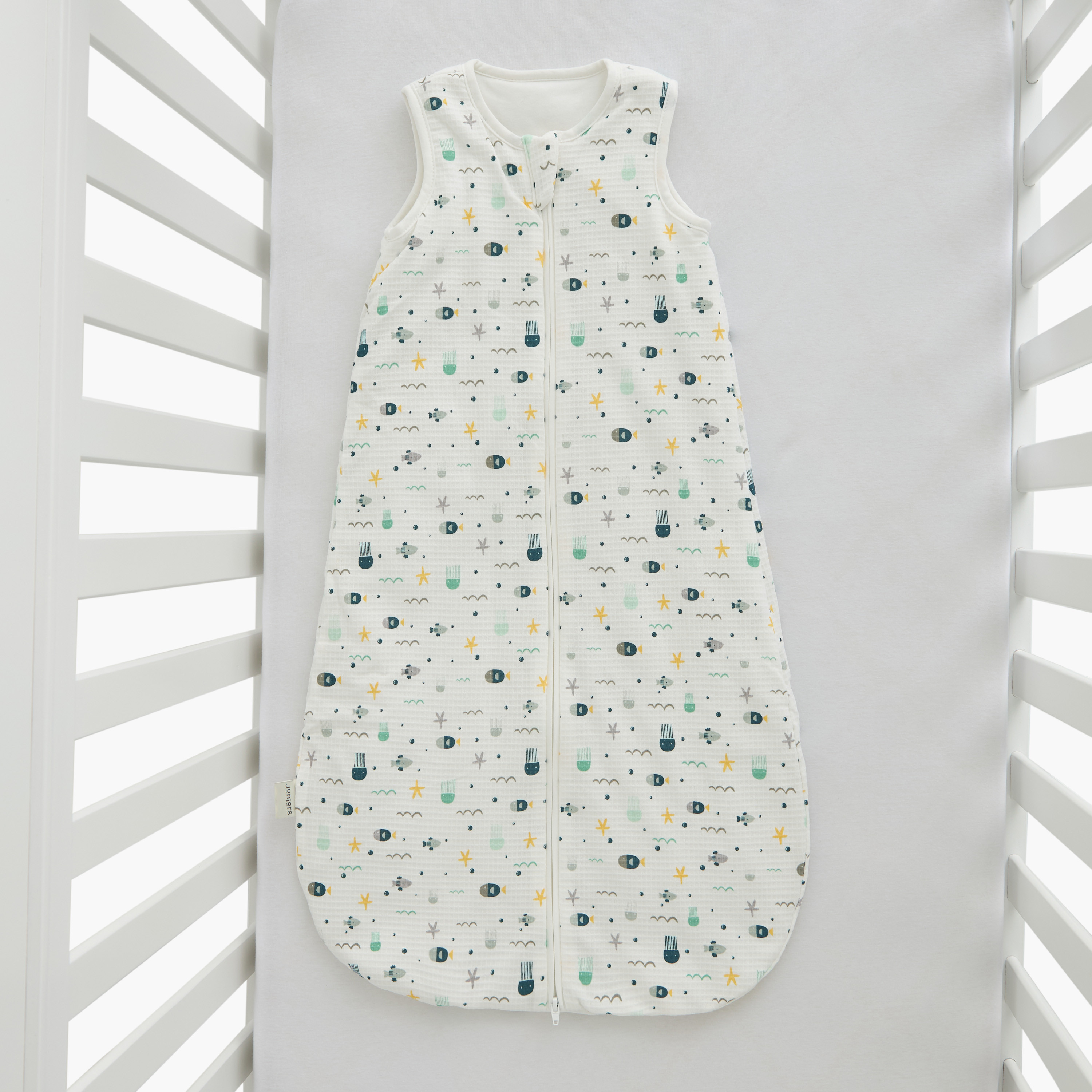 شنطة نوم بسحاب إغلاق وطبعات من جونيورز-baby-nursery-blanketsandswaddles-swaddlesandsleepingbags-image-7