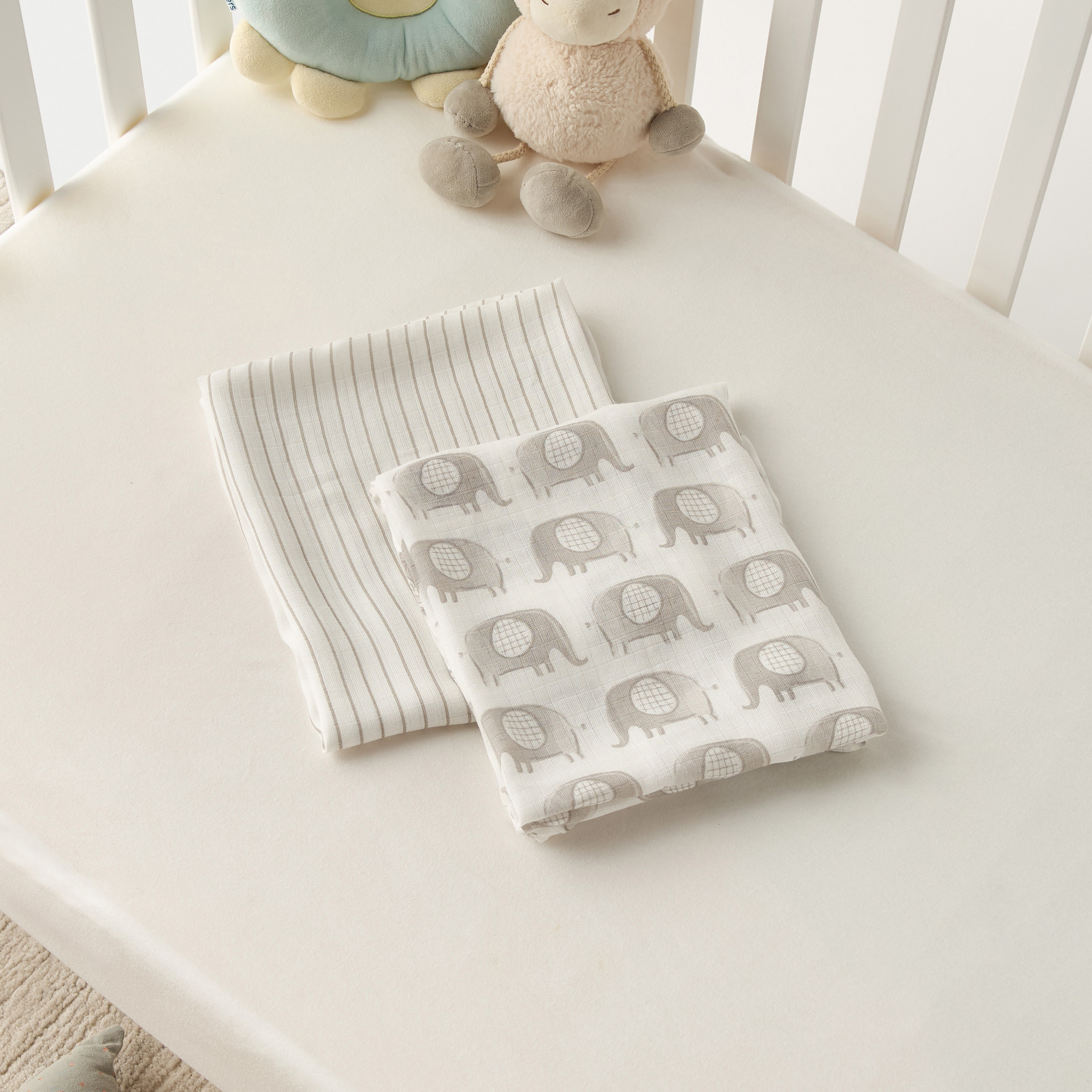 Giggles Printed Muslin Swaddle Blanket - Set of 2-baby-nursery-blanketsandswaddles-blanketsandquilts-image-4