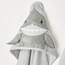 Juniors 8-Piece Shark Print Hooded Towel and Washcloth Set-baby-bathandcare-towels-image-2