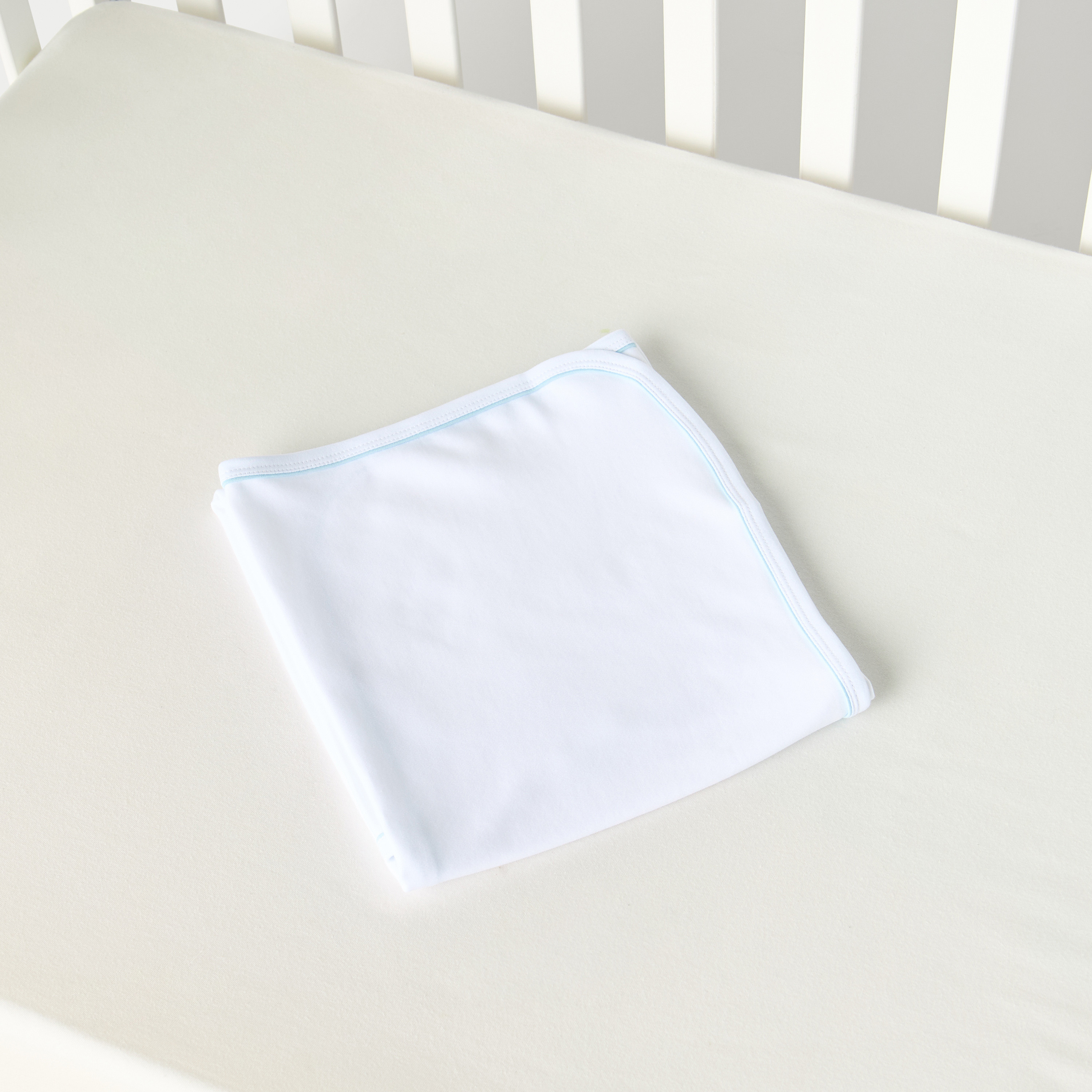 Juniors Solid Receiving Blanket - 80x80 cm-baby-nursery-blanketsandswaddles-receivingblankets-image-4