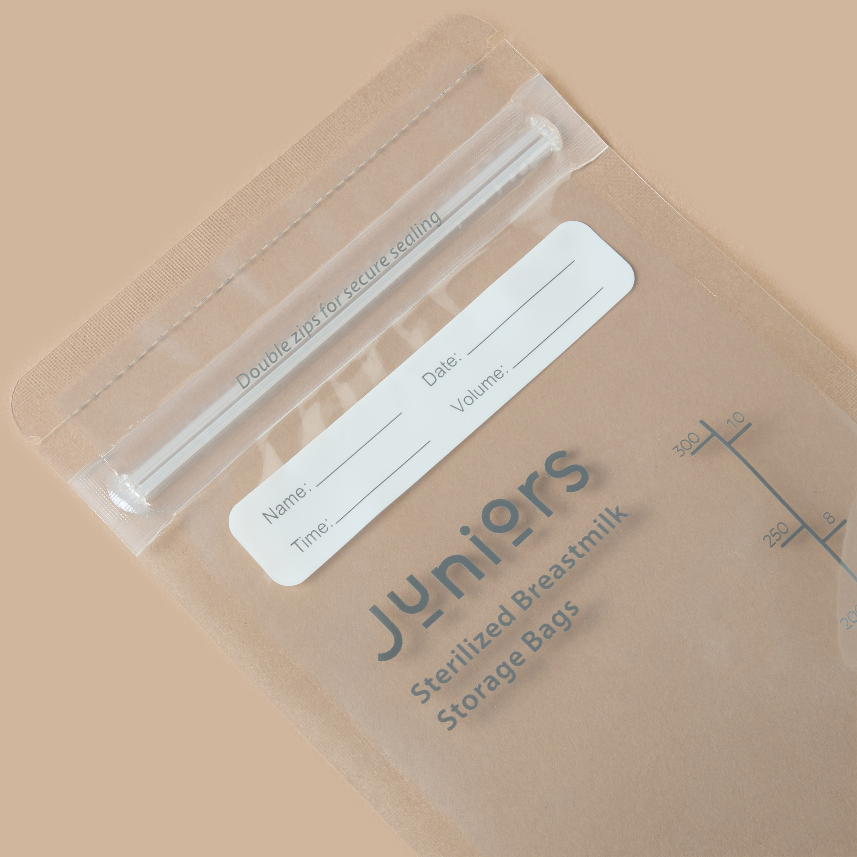 Juniors 50-Piece Sterilised Breastmilk Storage Bag Set-baby-feeding-breastfeedingandcare-image-2