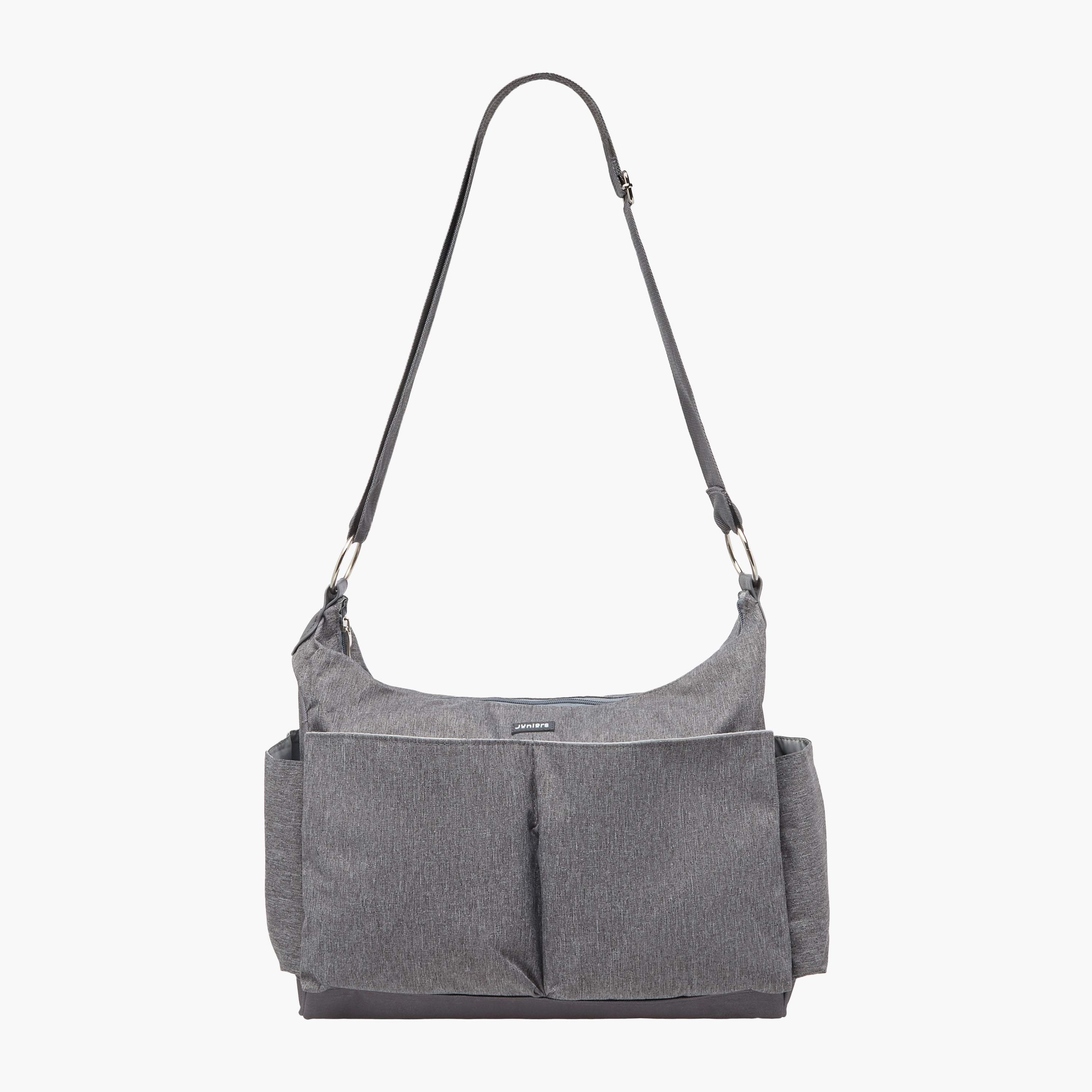 Juniors Textured Diaper Bag with Zip Closure-baby-diapering-diaperbags-image-4