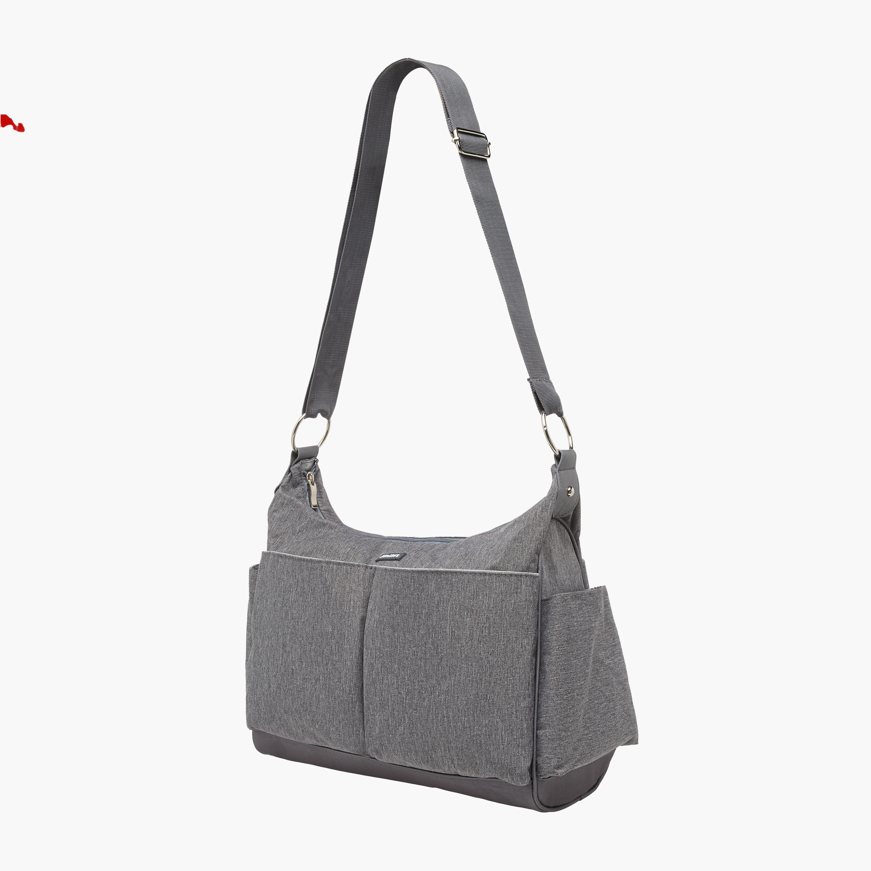 Juniors Textured Diaper Bag with Zip Closure-baby-diapering-diaperbags-image-5