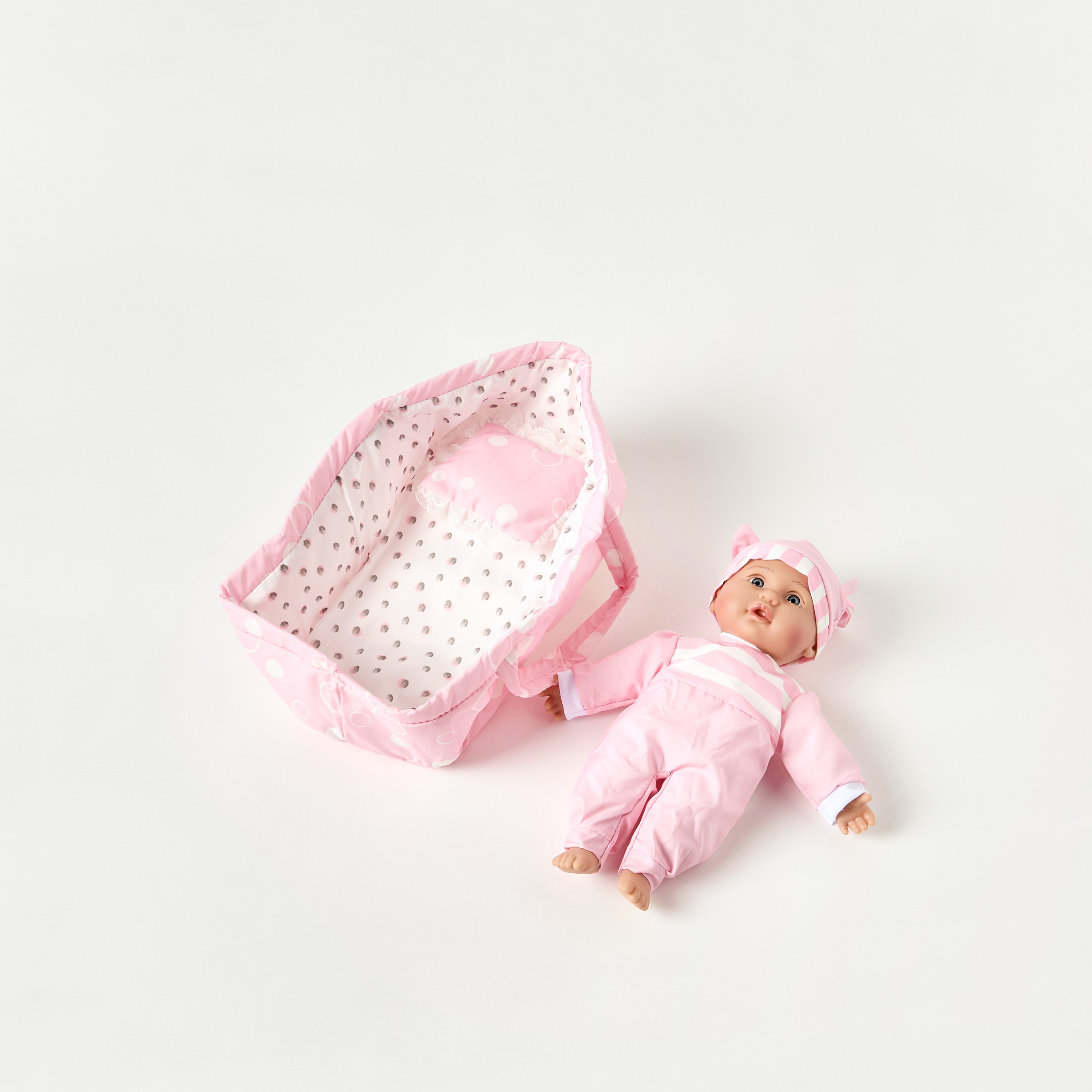 Juniors 3-Piece Baby Doll Playset - 12 inches-toys-dollsandplaysets-dollplaysets-image-2