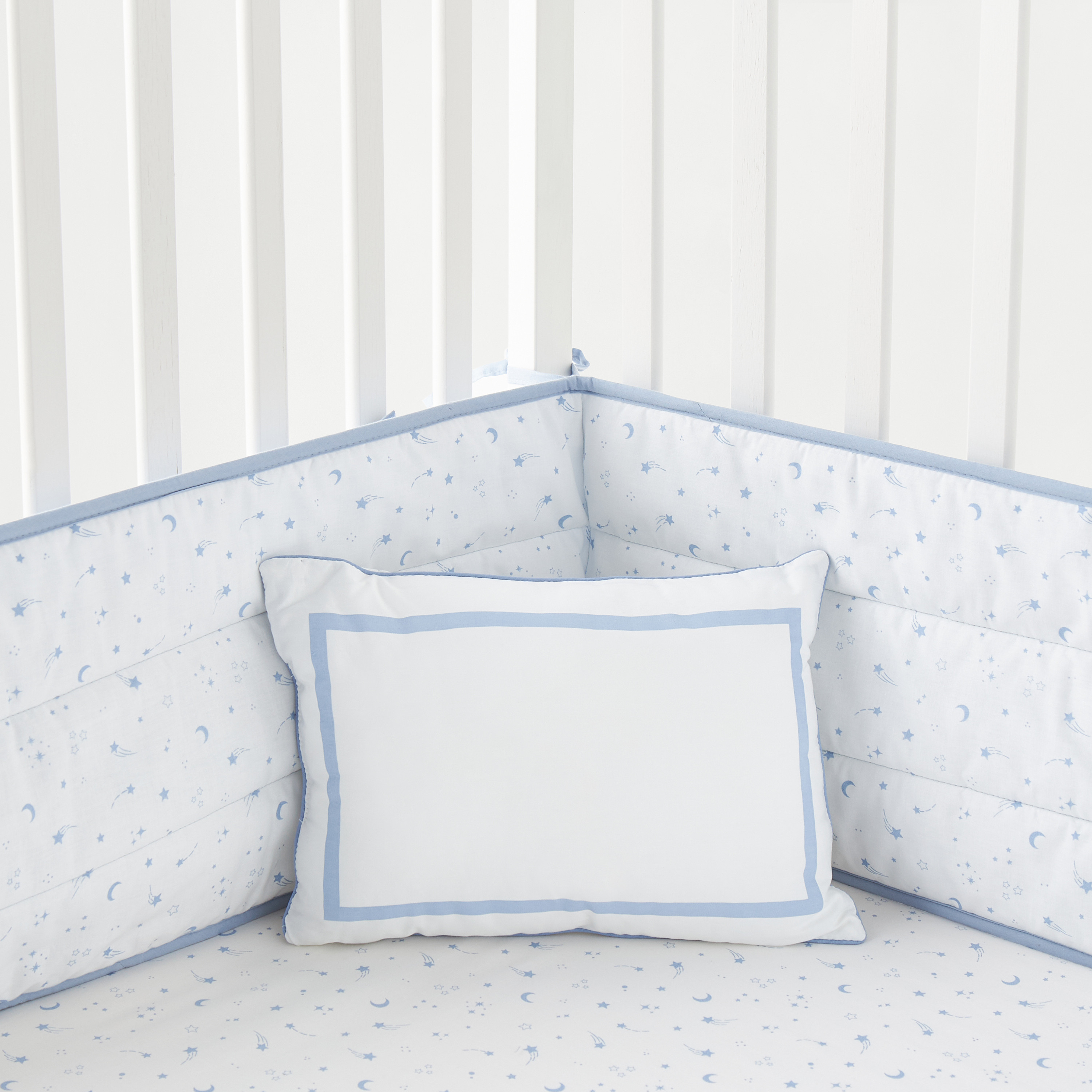 Juniors Moon and Star Print Pillow - 25x36 cm-baby-nursery-babybedding-image-1