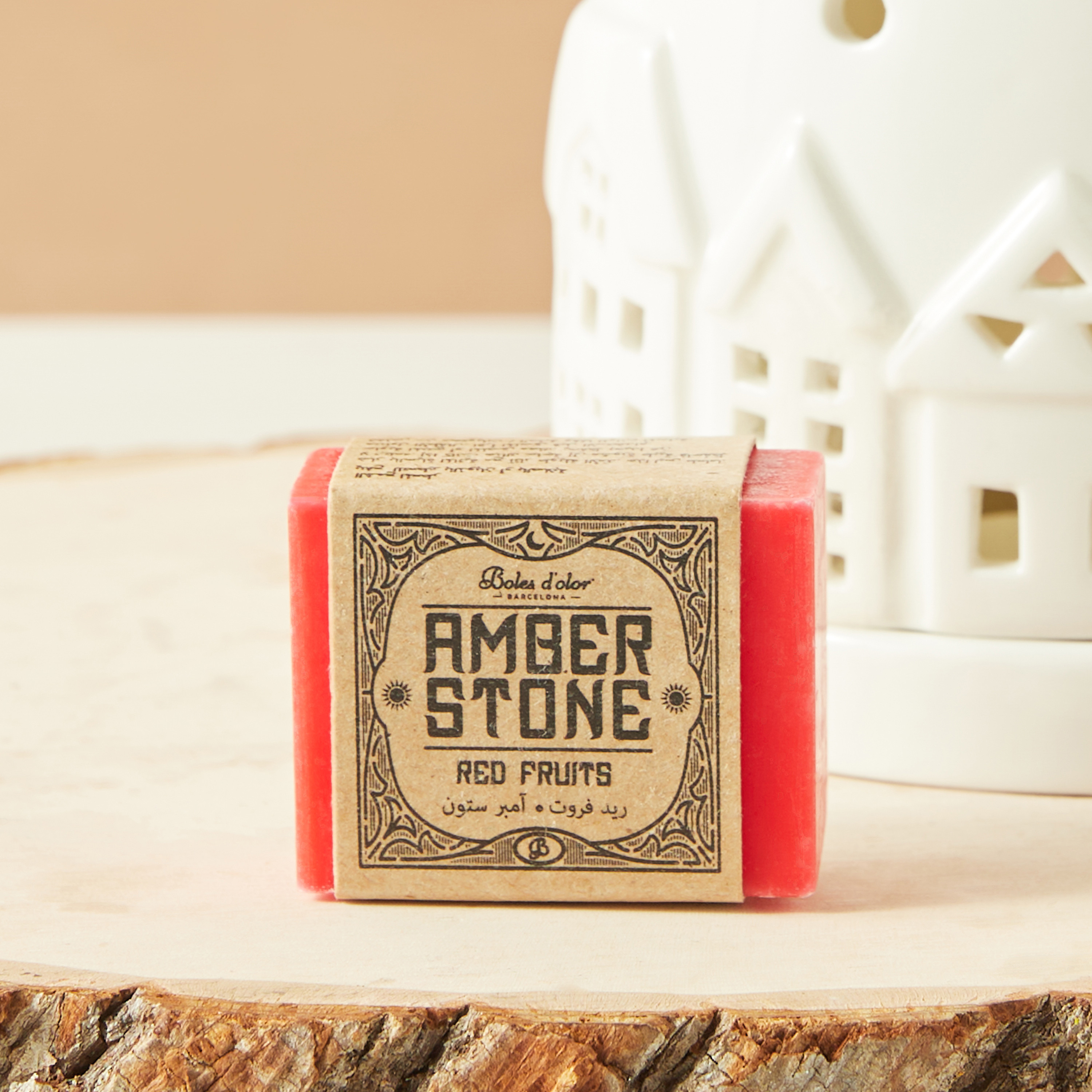 Boles d' Olor Amber Stone Red Fruits Wax Melt-household-homefragrance-potpourri-image-1