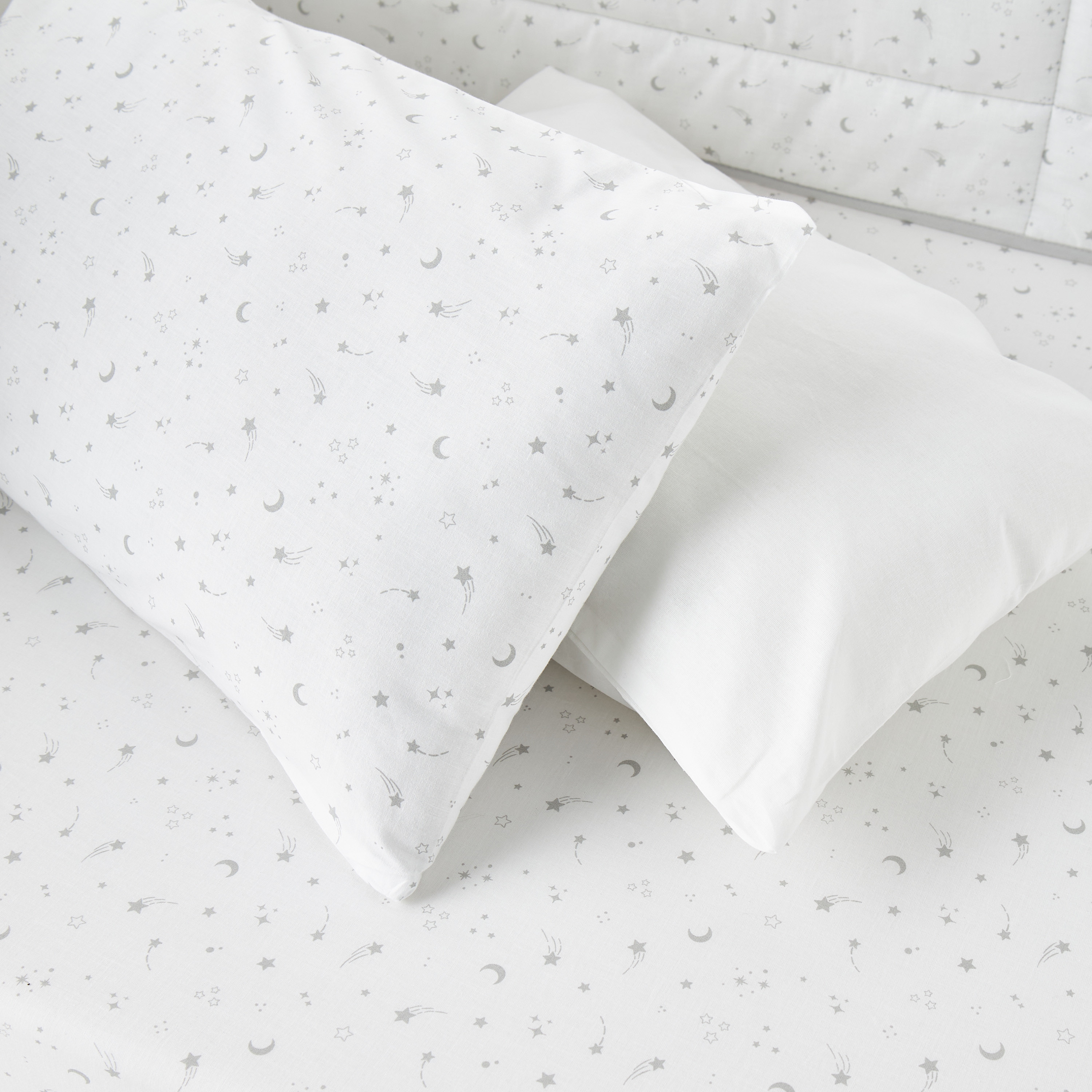 طقم غطاء وسادة قطن قطعتين من جونيورز - 36×54 سم-baby-nursery-babybedding-image-2