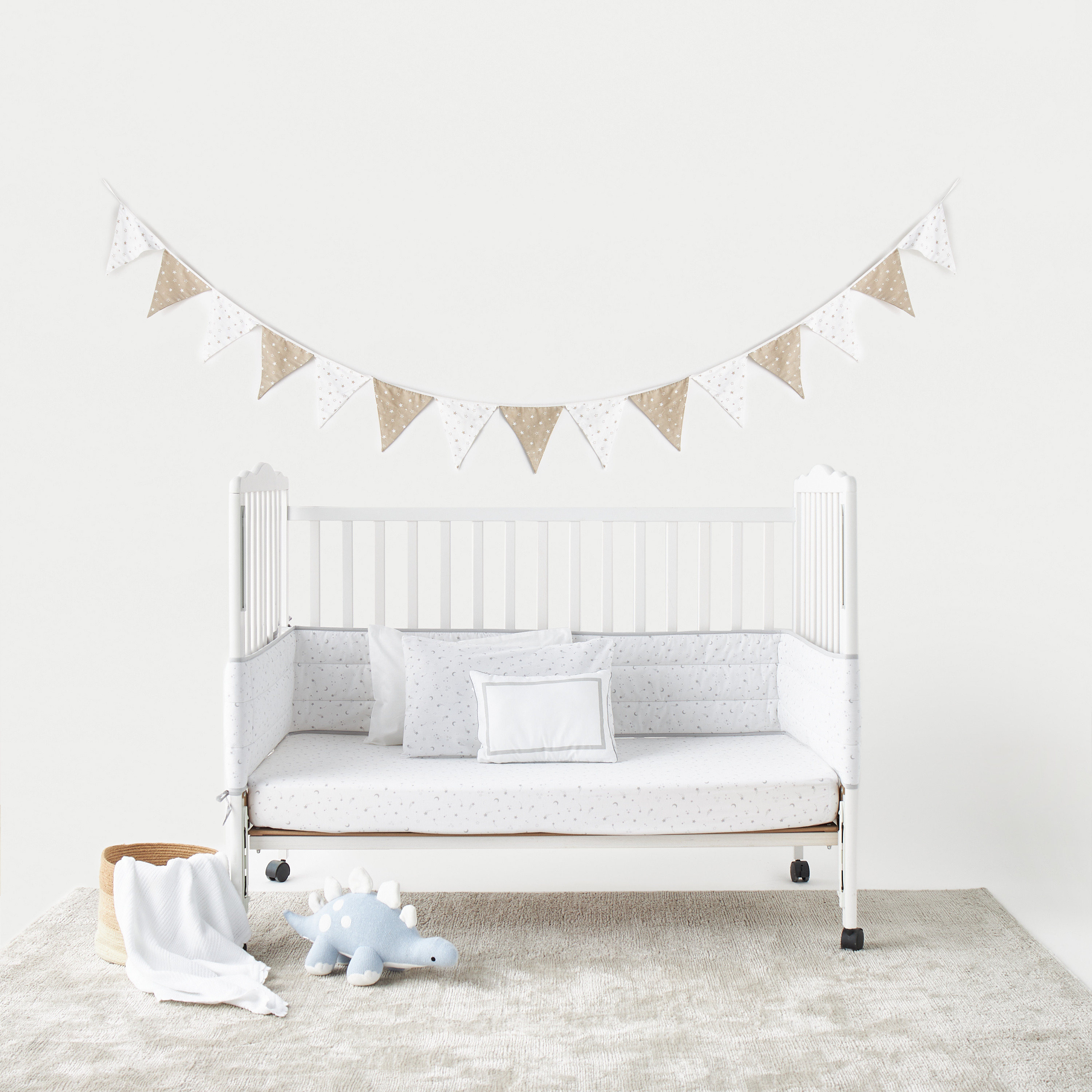 طقم غطاء وسادة قطن قطعتين من جونيورز - 36×54 سم-baby-nursery-babybedding-image-4