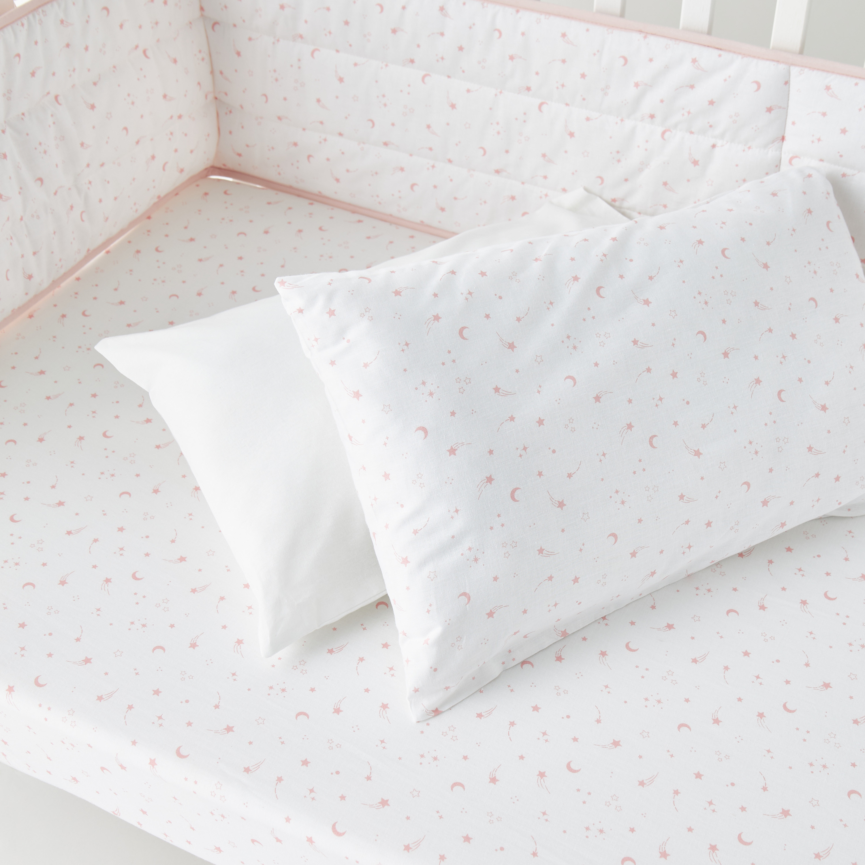 طقم شرشف مطاطي قطعتين من جونيورز - 130×70×20 سم-baby-nursery-babybedding-image-2