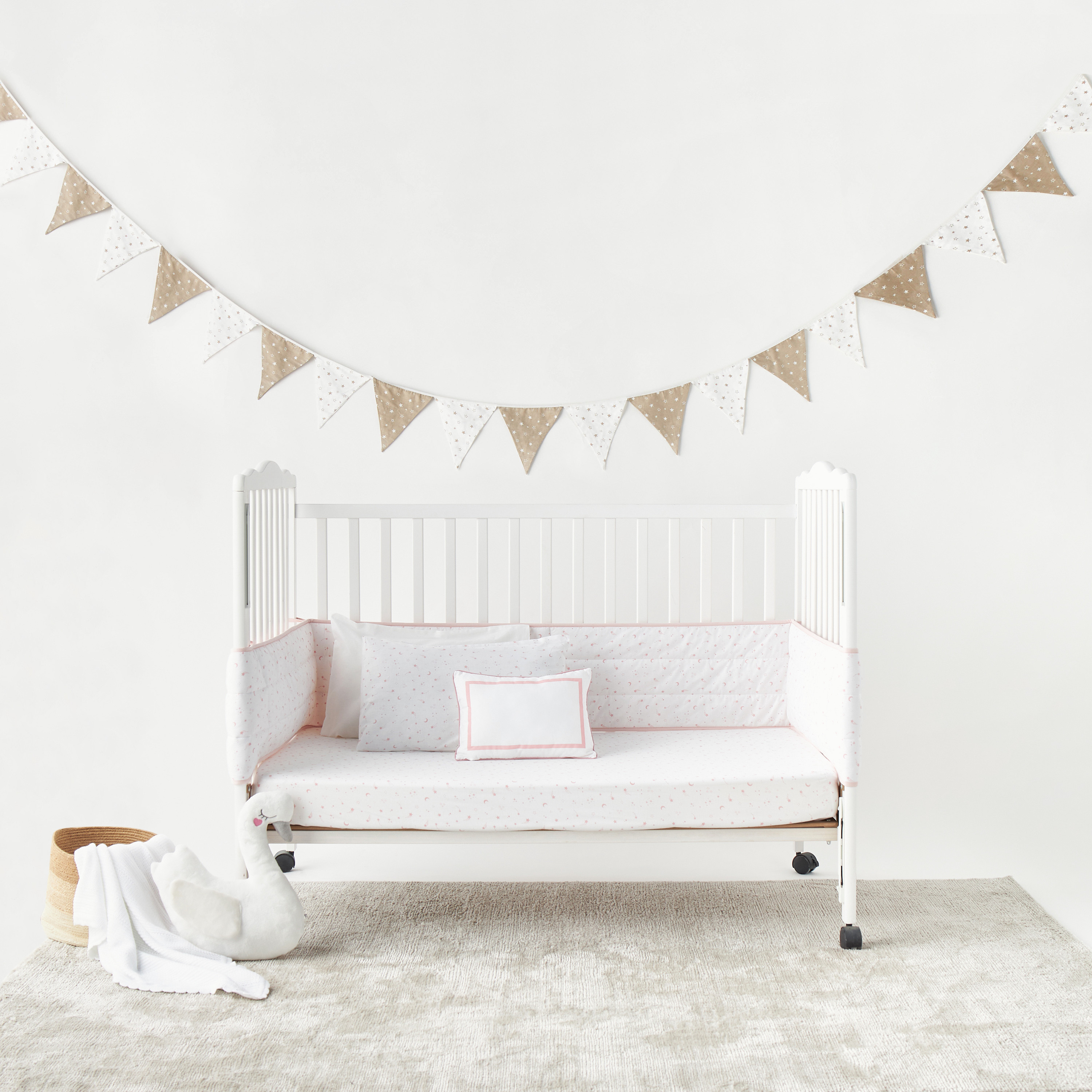 طقم شرشف مطاطي قطعتين من جونيورز - 130×70×20 سم-baby-nursery-babybedding-image-4