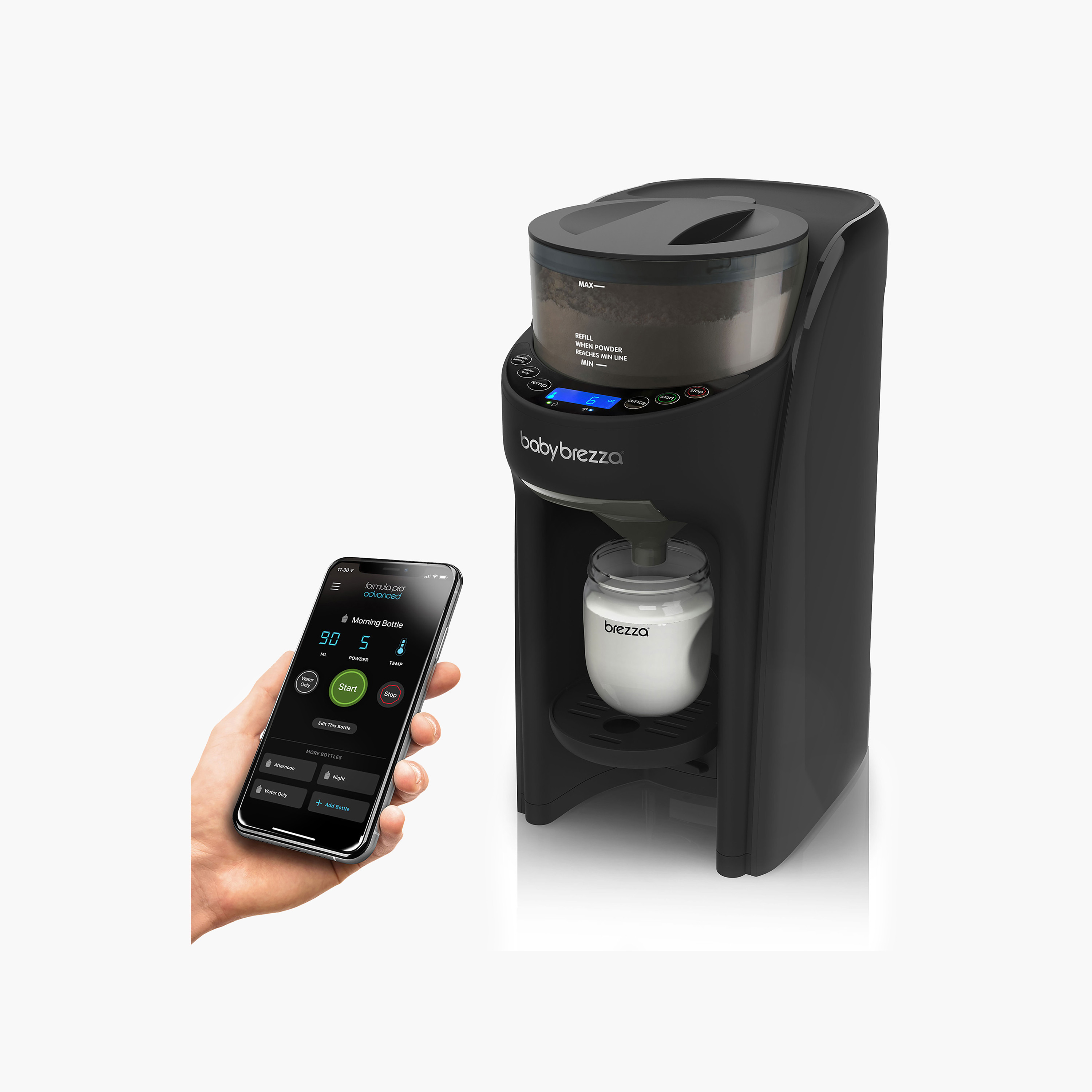 Baby Brezza Formula Pro Advanced Dispenser with Wi-Fi-baby-feeding-sterilizersandwarmers-image-2