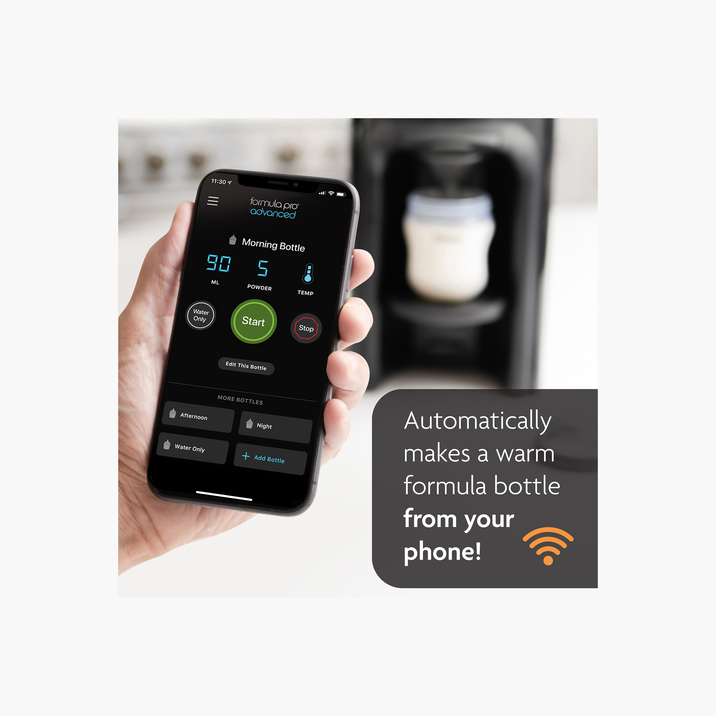 Baby Brezza Formula Pro Advanced Dispenser with Wi-Fi-baby-feeding-sterilizersandwarmers-image-4