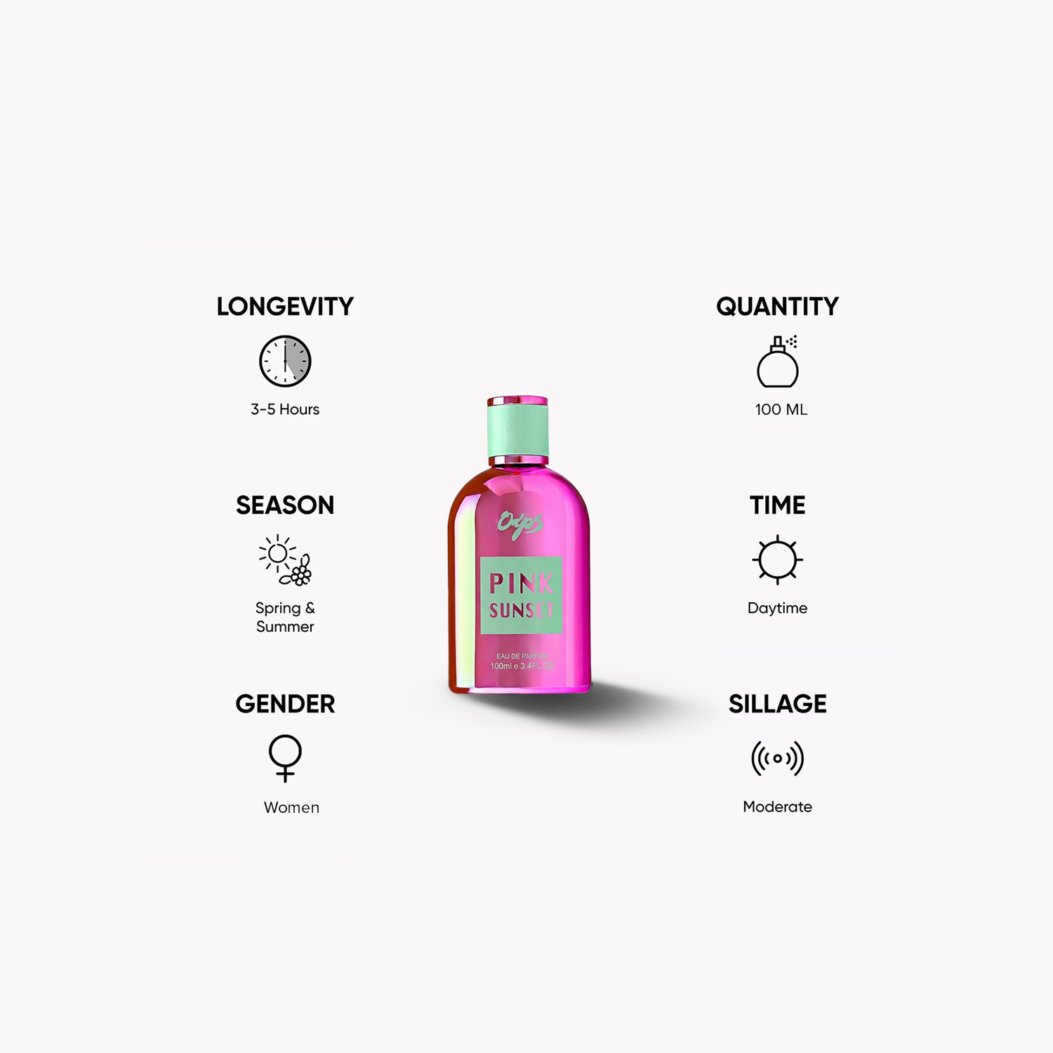 عطر أو دو بارفان بينك صن ست للنساء من أوبس - 100 مل-beautyandpersonalcare-makeup-nails-treatments-image-5