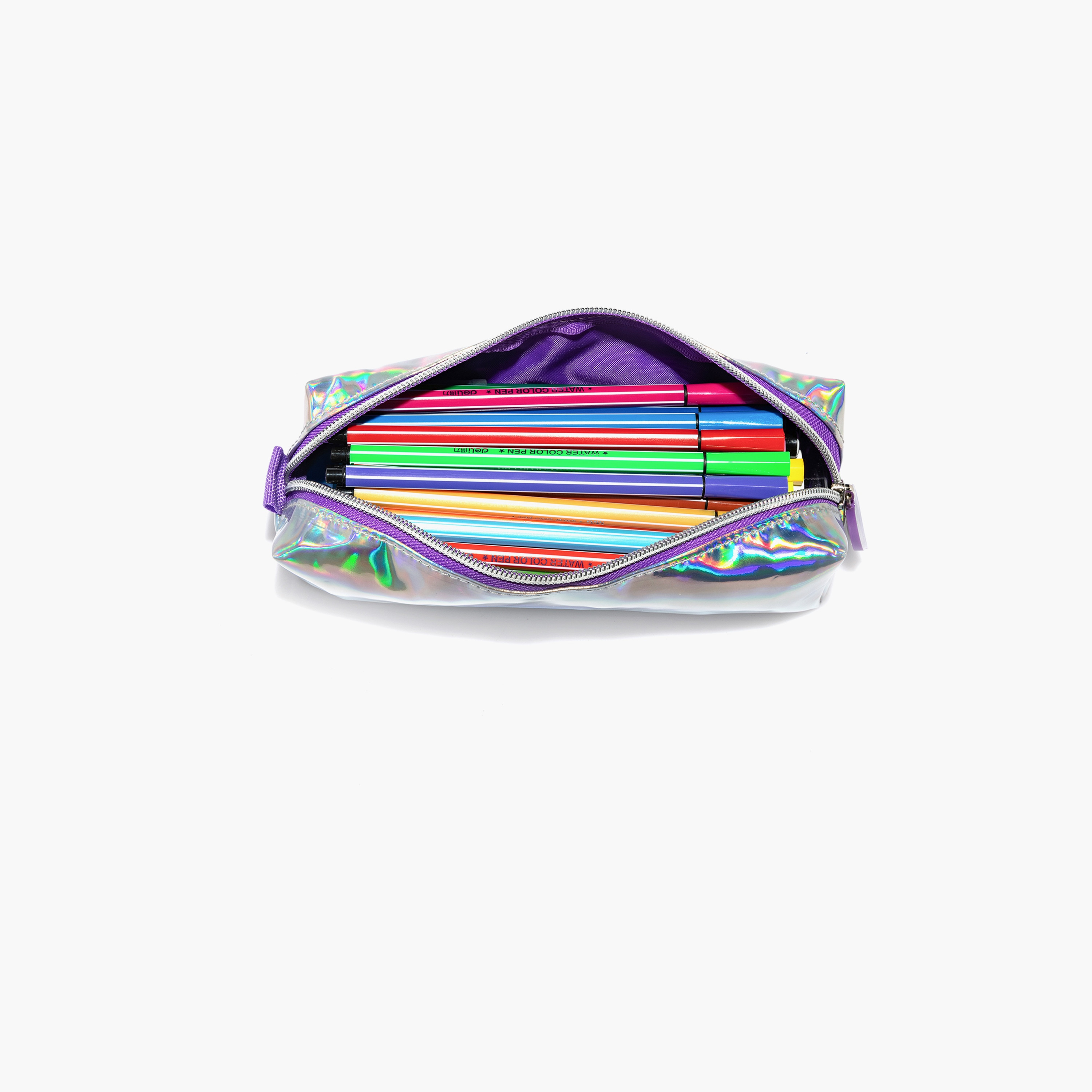Eazy Kids Printed School Bag, Lunch Bag with Pencil Case Set, Girl Power, Purple-school-bagsandbackpacks-backpacks-image-4