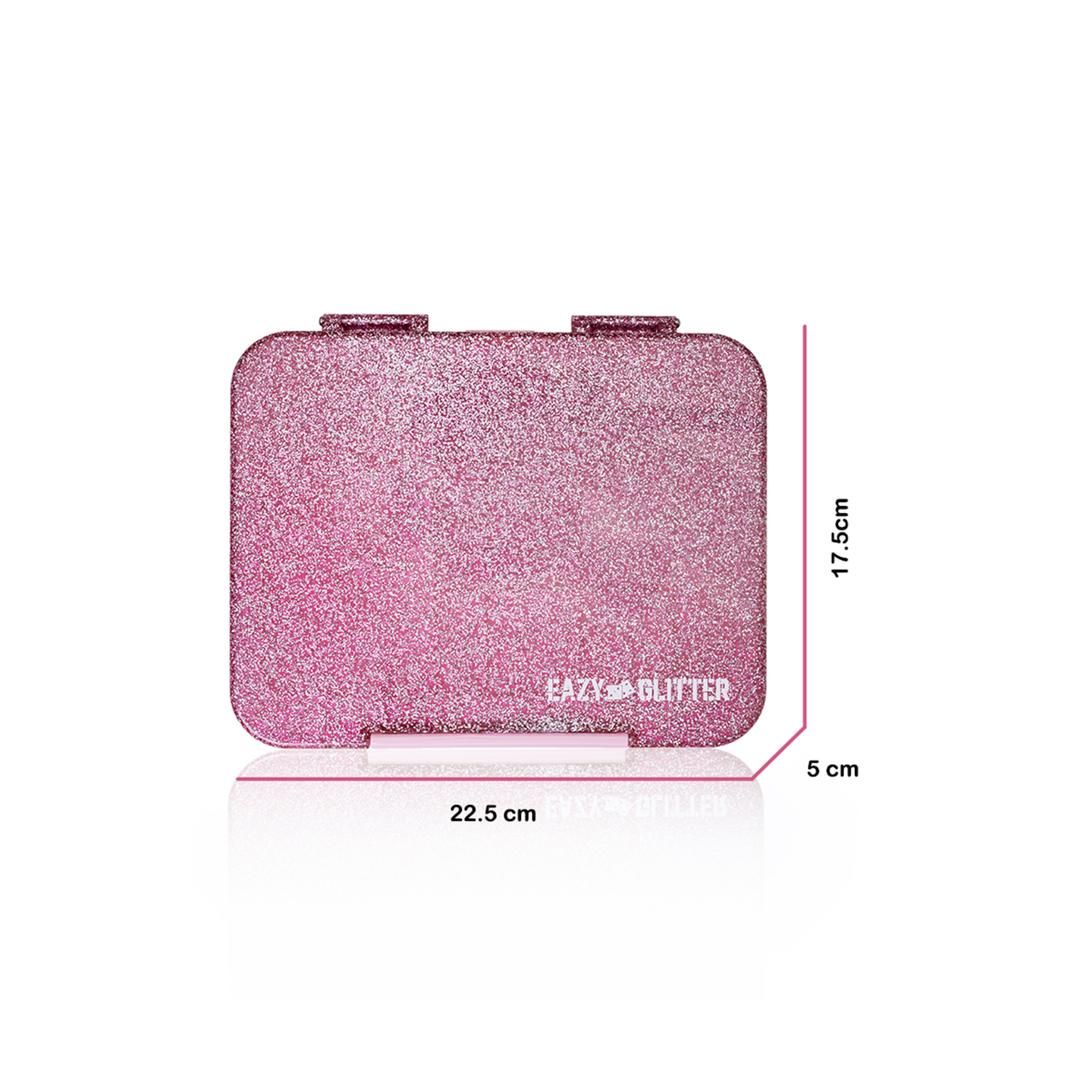 Eazy Kids 6 & 4 Convertible Bento Lunch Box Set, Glitter-school-lunchessentials-lunchboxes-image-10
