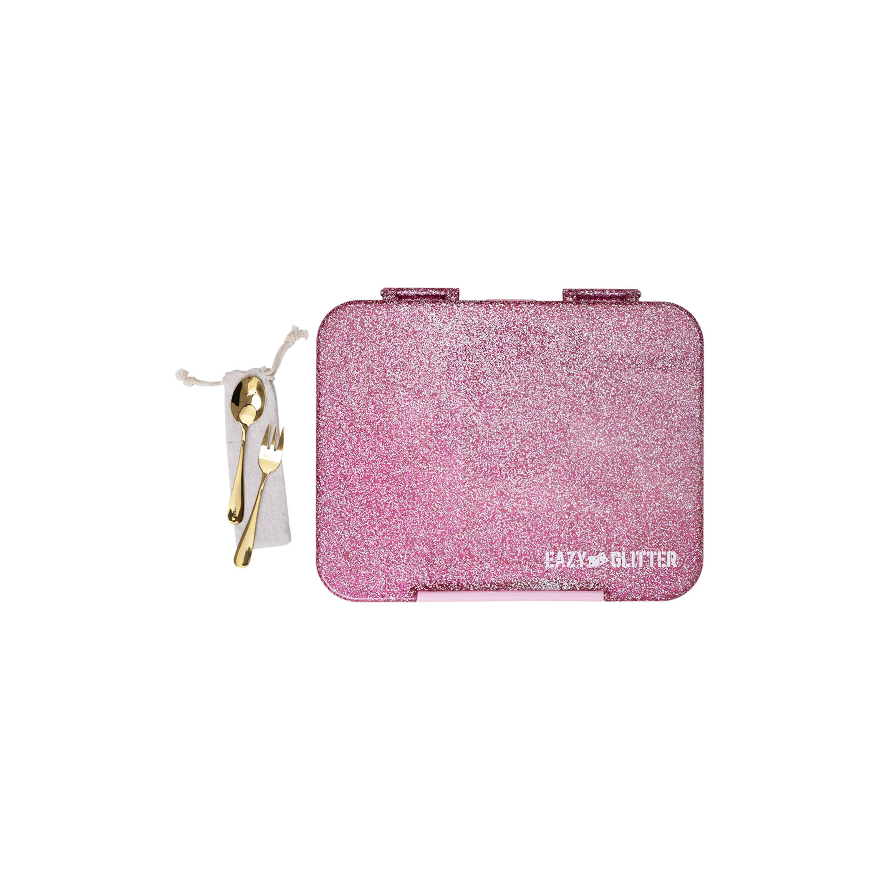 Eazy Kids 6 & 4 Convertible Bento Lunch Box Set, Glitter-school-lunchessentials-lunchboxes-image-7