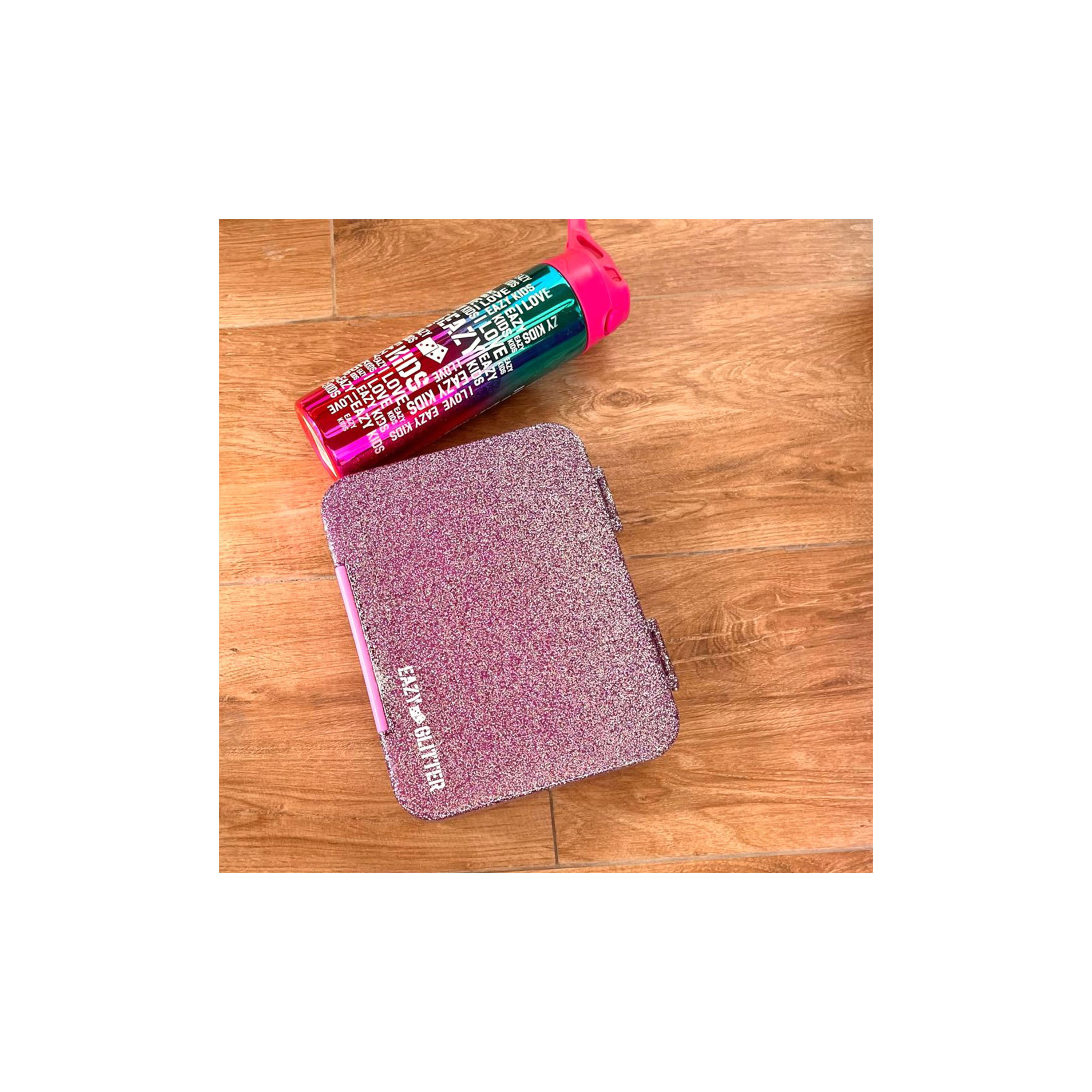 Eazy Kids 6 & 4 Convertible Bento Lunch Box Set, Glitter-school-lunchessentials-lunchboxes-image-9