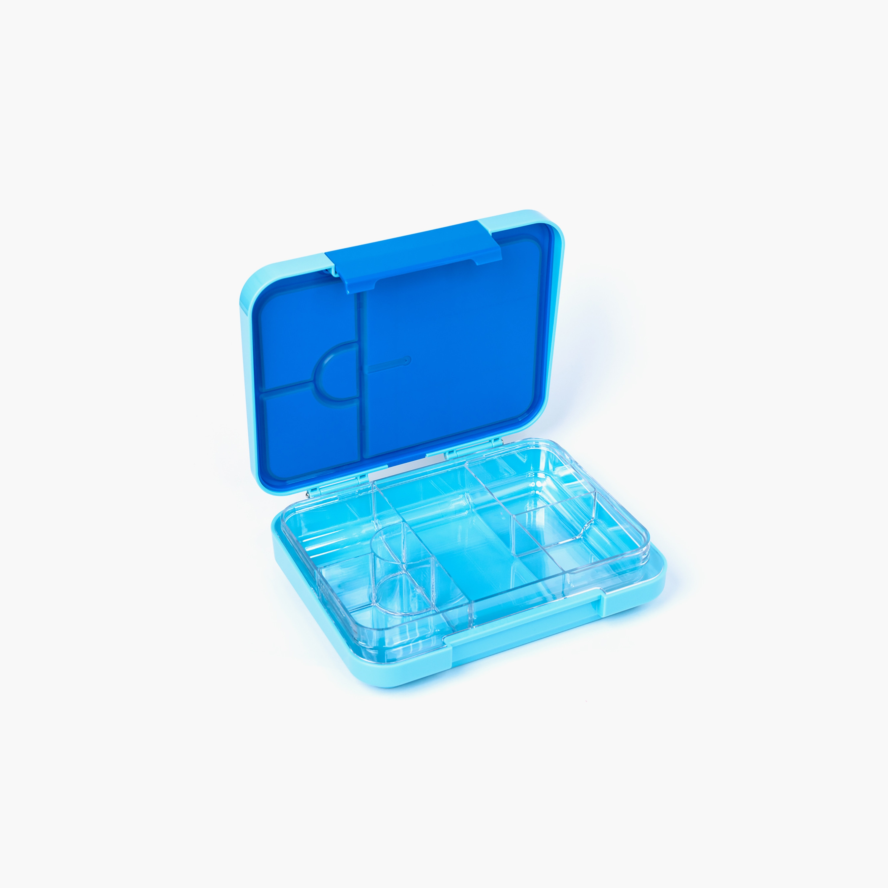 Bonjour 6/4 Compartments Uni Clip Bento Lunch Box, Astronaut, Blue-school-lunchessentials-lunchboxes-image-3
