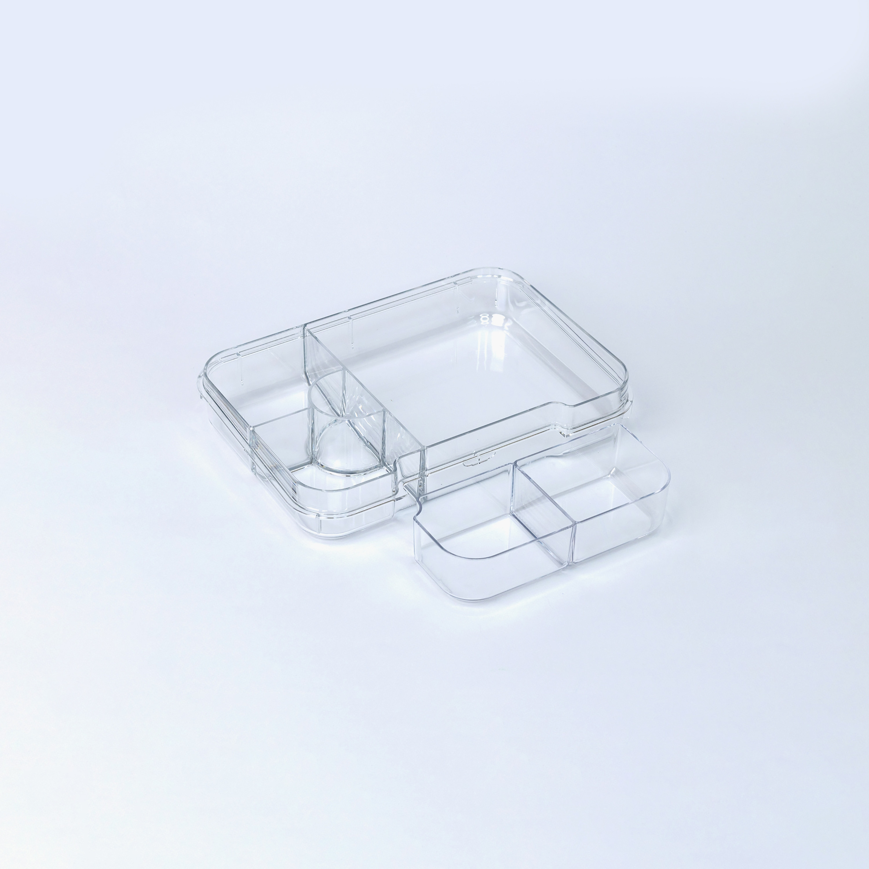 Bonjour 6/4 Compartments Uni Clip Bento Lunch Box, Astronaut, Blue-school-lunchessentials-lunchboxes-image-5