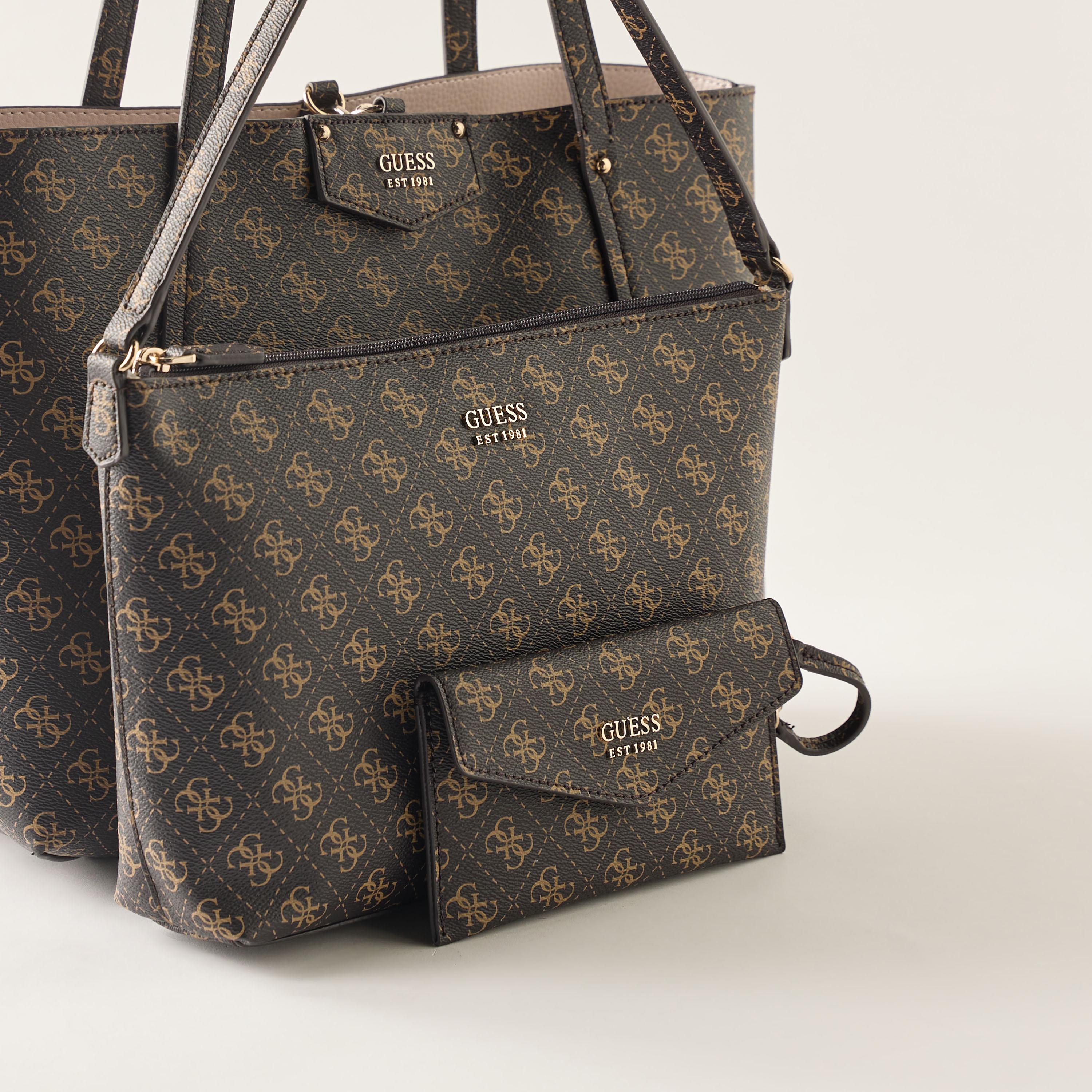Guess Eco Brenton Tote Bag with Shoulder Bag and Wallet-women-bagsandwallets-handbags-image-3